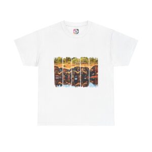 Buffalo Herd Graphic Tee — Vintage Wilderness Bison T-Shirt