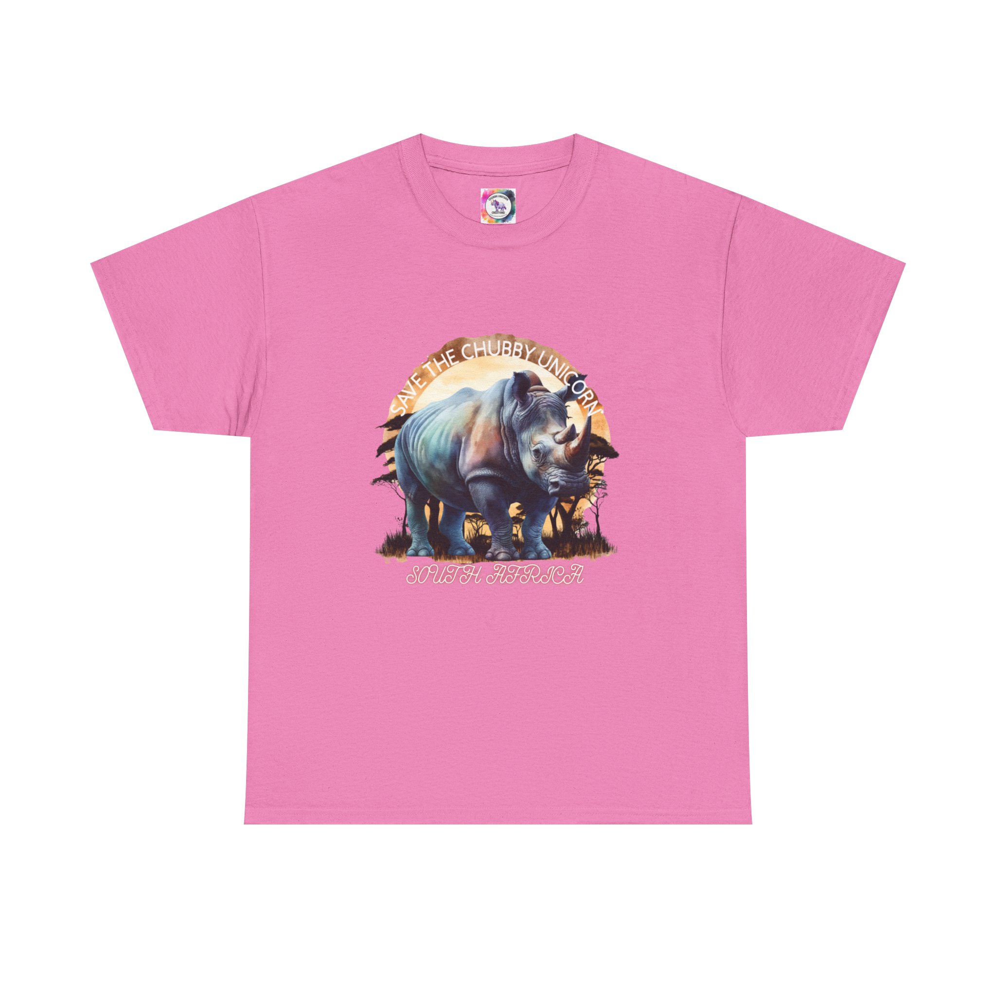 Vintage Rhino Graphic Tee | Comfortable Unisex Heavy Cotton Shirt | Animal Lover Gift | Eco-Friendly Fashion | Nature-Inspired Apparel - Image 46
