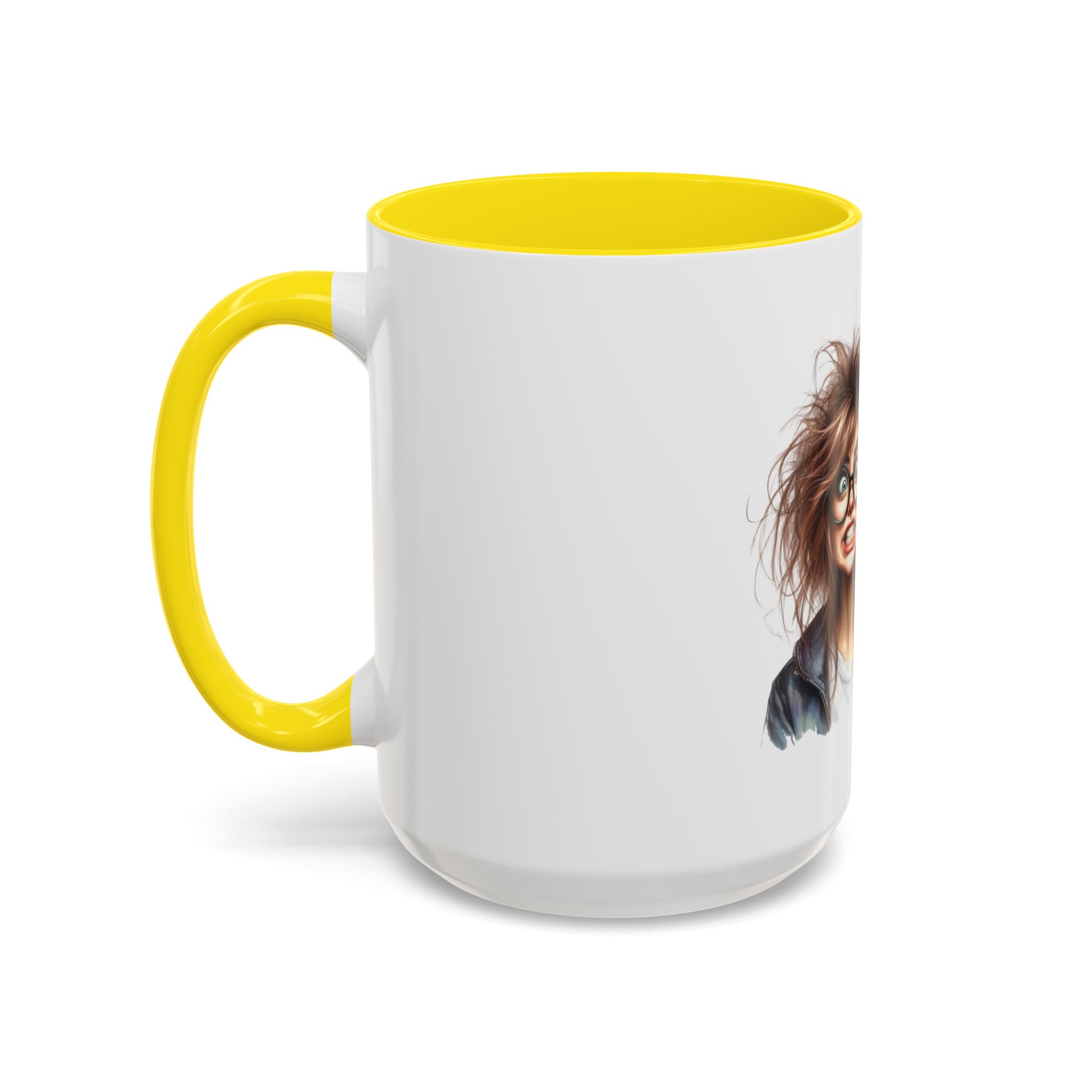 Funny Stressed Girl Accent Coffee Mug — Quirky Office Gift for Coffee Lovers - Image 55