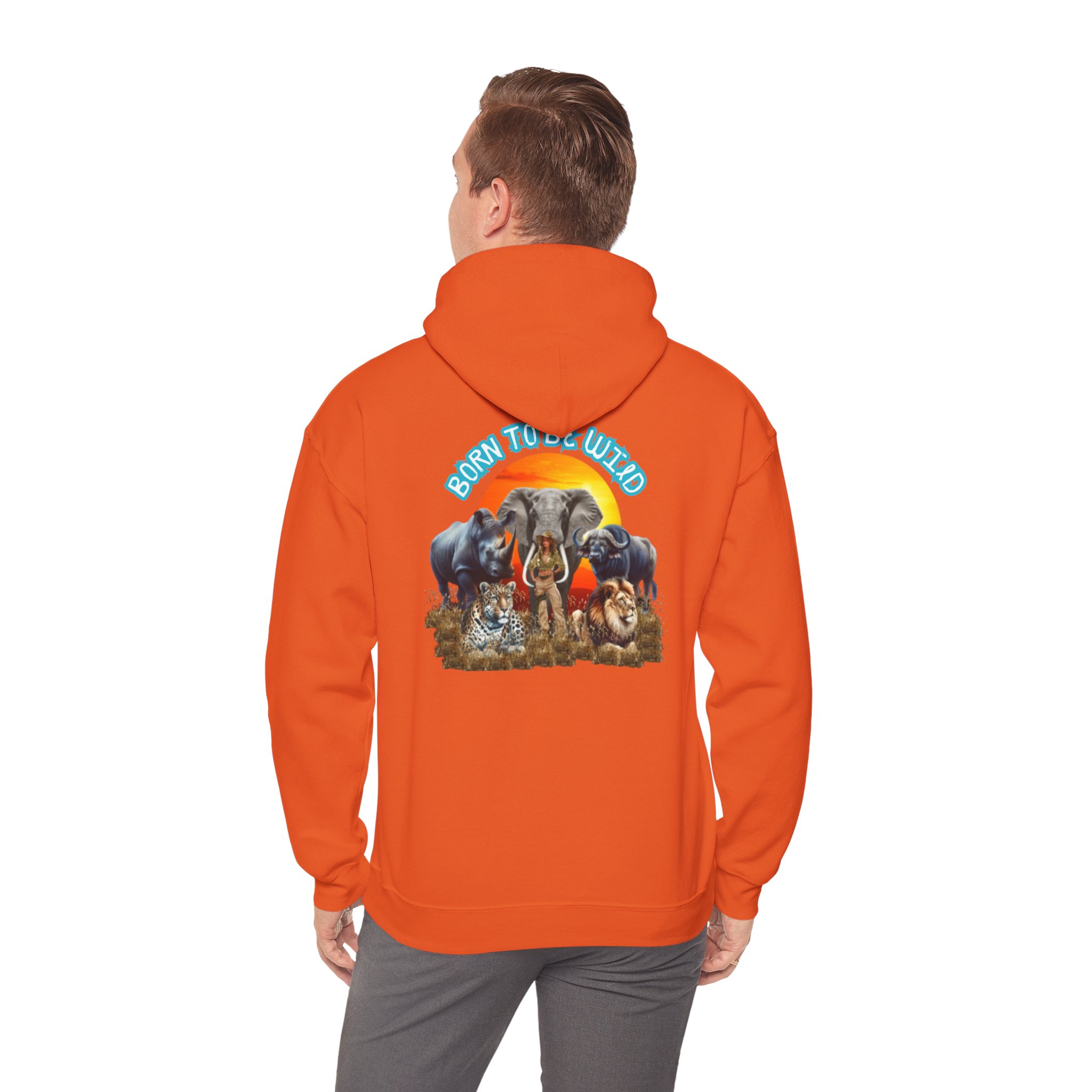 Elephant Lover's Heavy Blend Hoodie, Unisex Sweatshirt, Gift for Animal Lovers, Cozy Apparel, Nature Lover's Fashion, Birthday Gift - Image 25