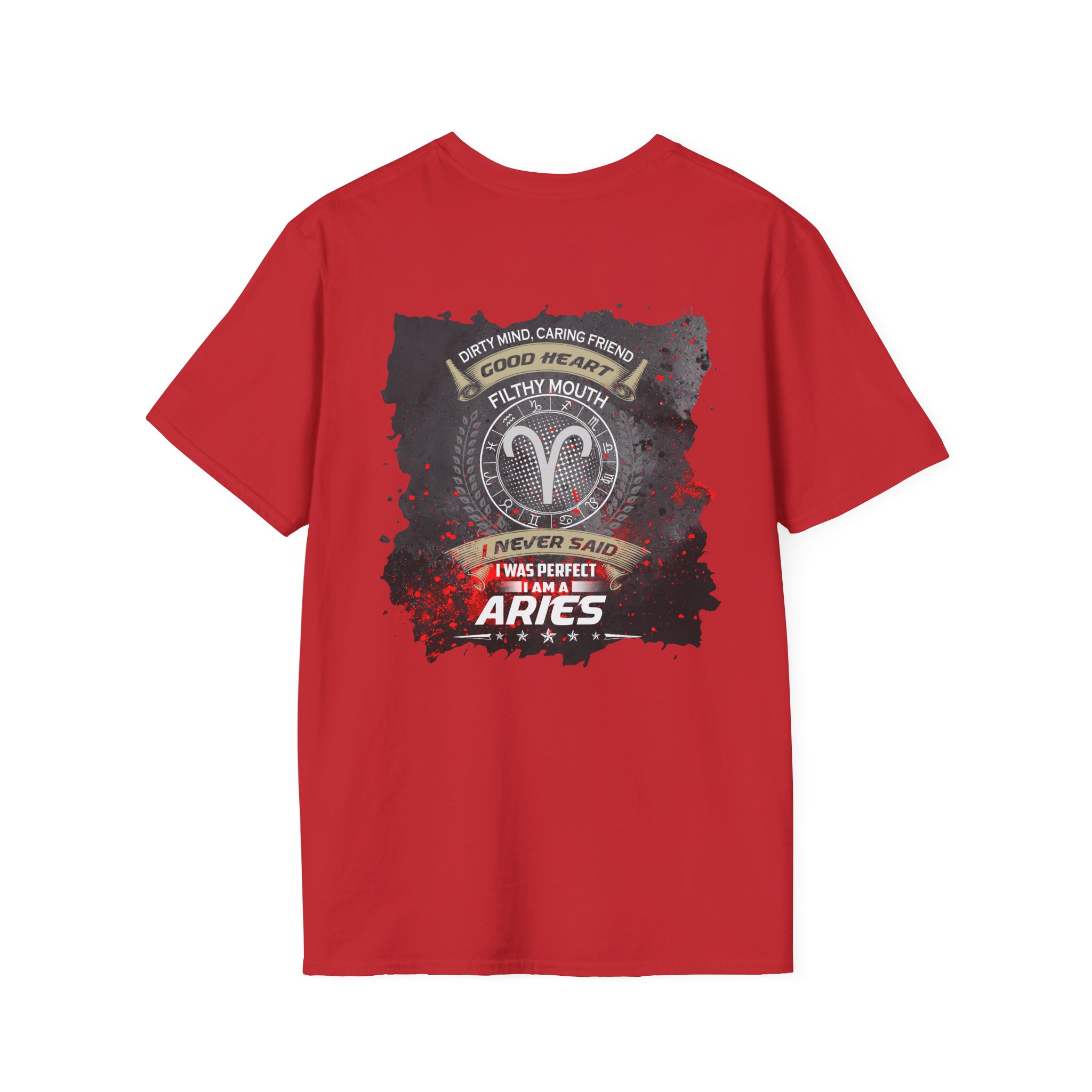 Aries Ram Graphic T-Shirt — Zodiac Sign Tee for Aries Fans - Image 47