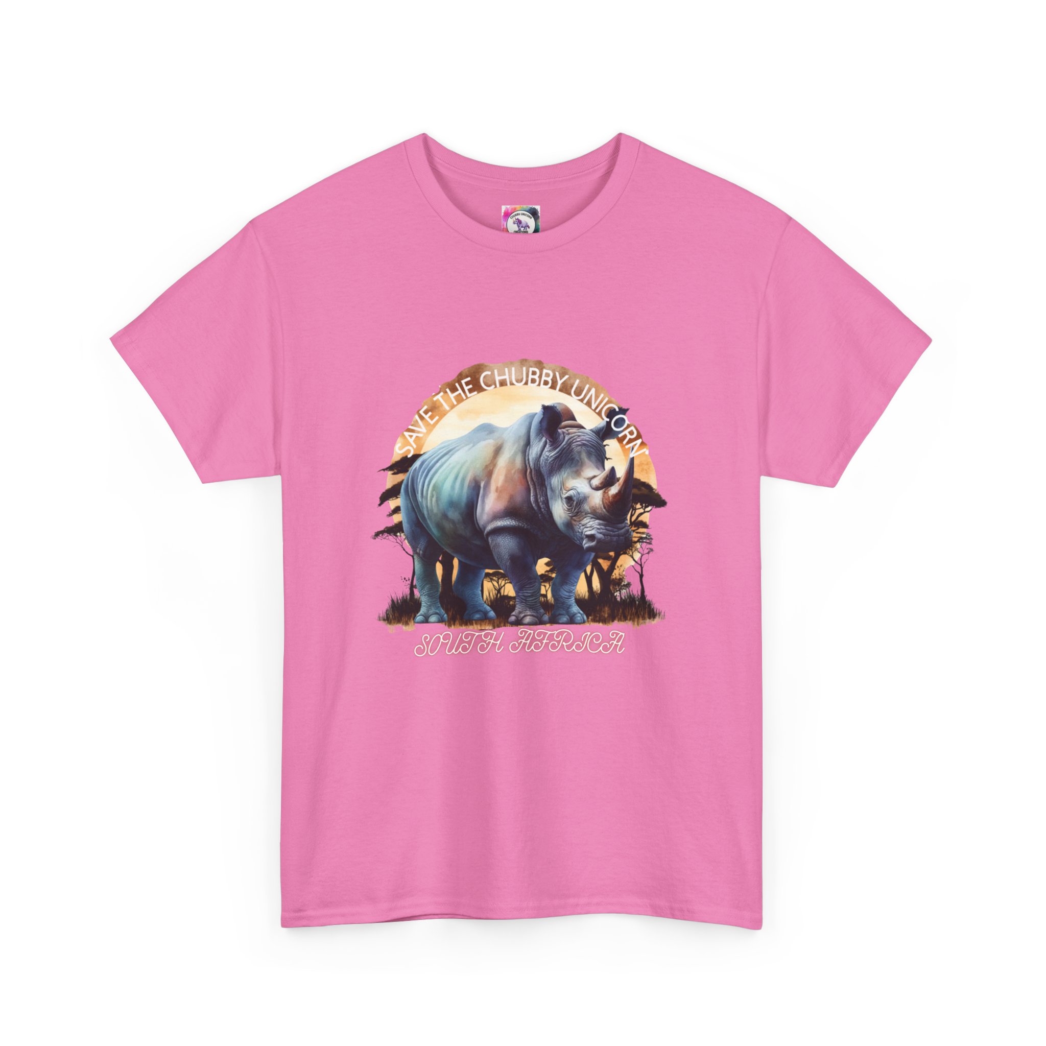 Vintage Rhino Graphic Tee | Comfortable Unisex Heavy Cotton Shirt | Animal Lover Gift | Eco-Friendly Fashion | Nature-Inspired Apparel - Image 48