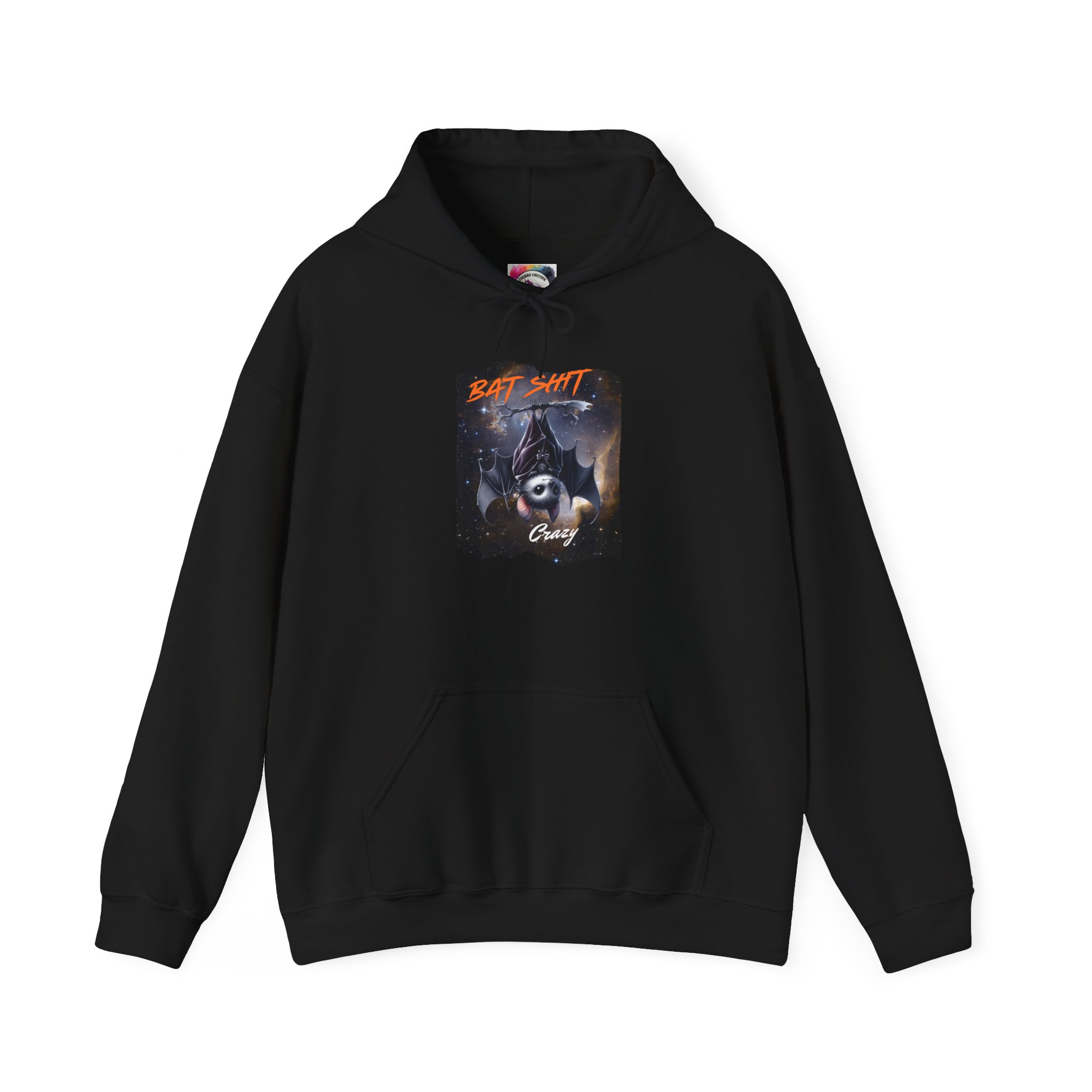 Cosmic Bat Unisex Hoodie - Cozy, Warm Pullover, Perfect for Fall, Halloween, Gifts for Bat Lovers, Casual Wear - Image 6