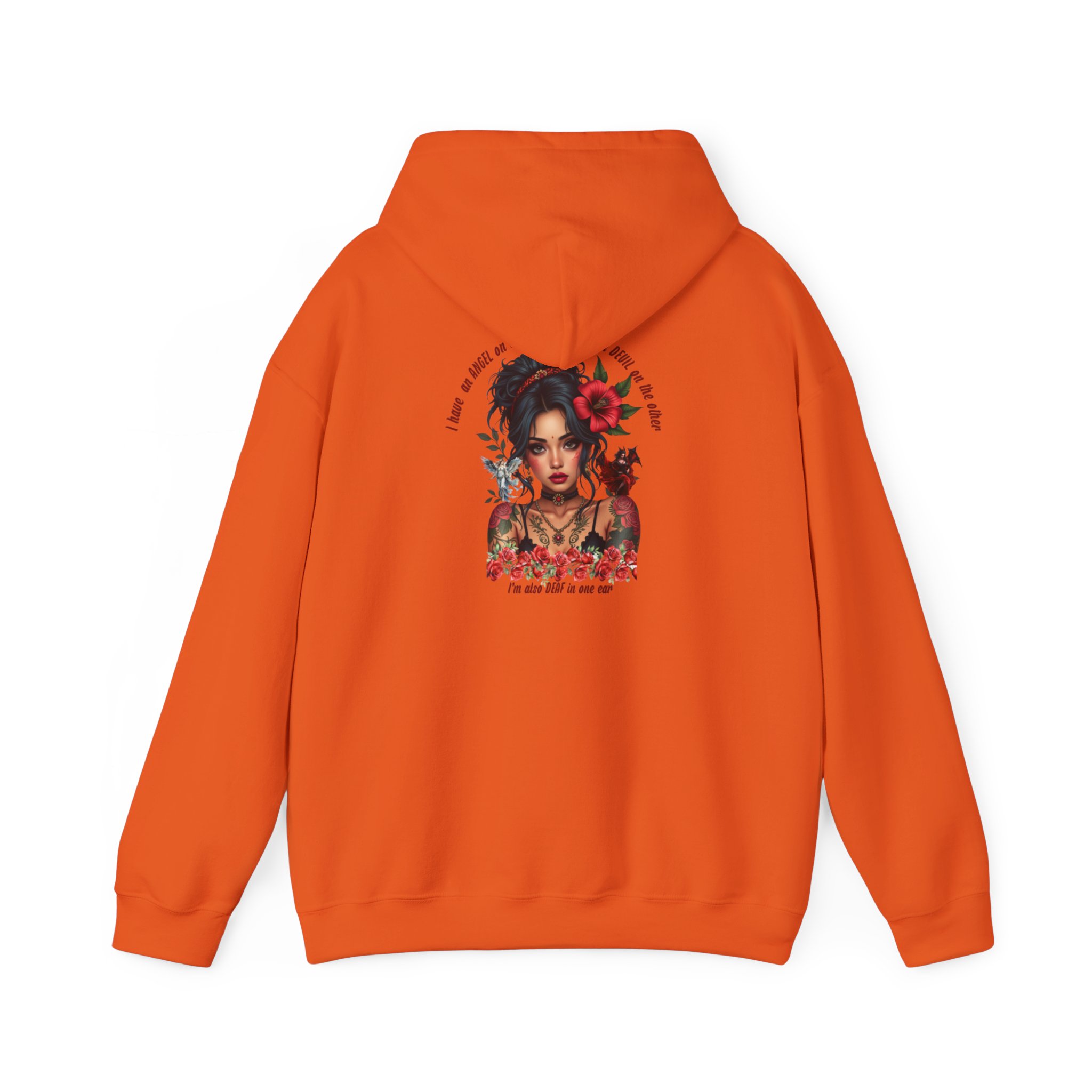 Bohemian Tattoo-Inspired Hoodie, Cozy Sweatshirt for Art Lovers, Casual Fall Outfit, Perfect Gift for Her, Unique Streetwear - Image 22