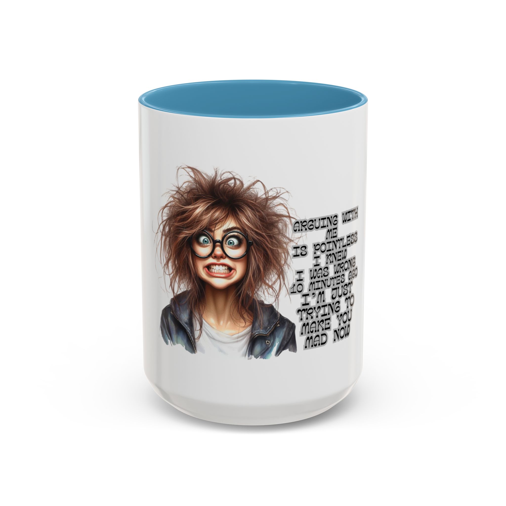 Funny Stressed Girl Accent Coffee Mug — Quirky Office Gift for Coffee Lovers - Image 37