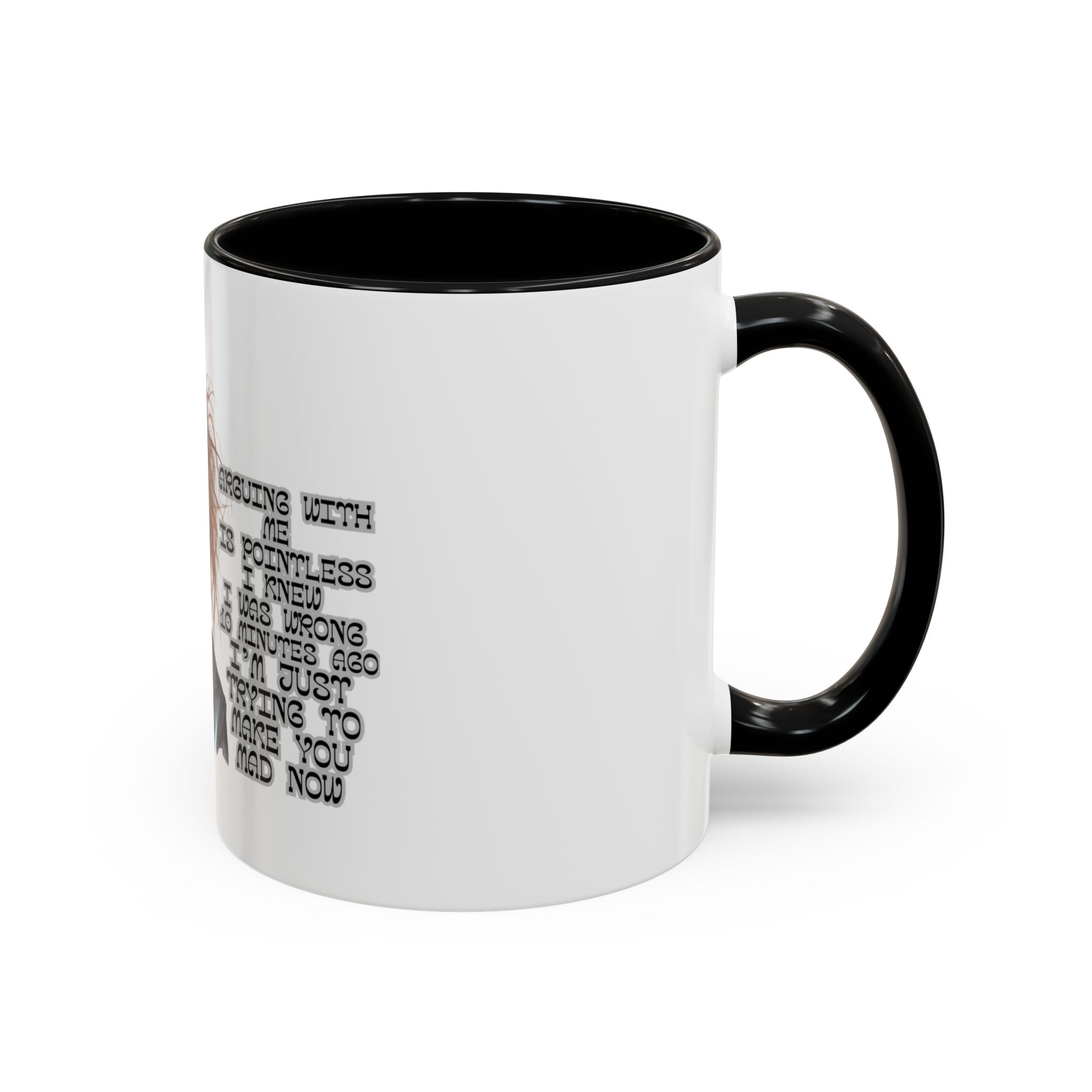 Funny Stressed Girl Accent Coffee Mug — Quirky Office Gift for Coffee Lovers - Image 2