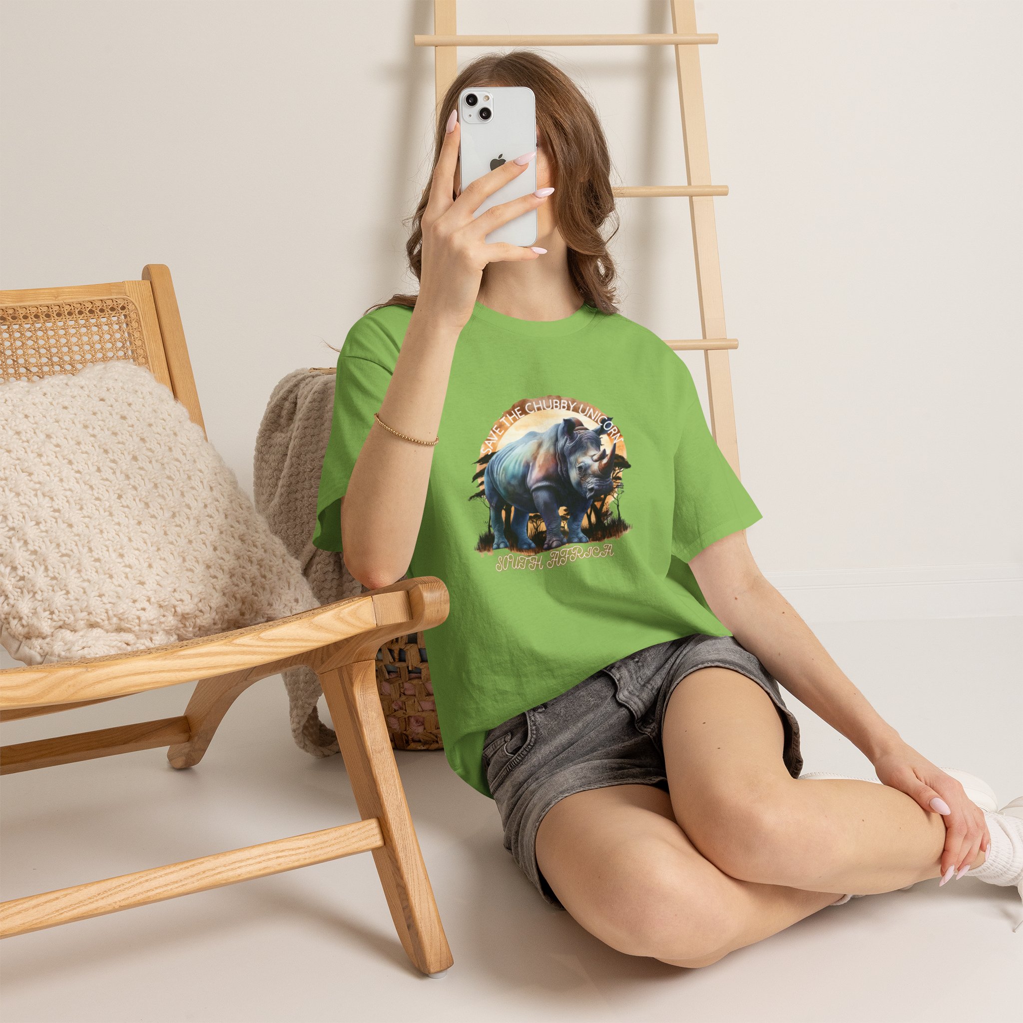 Vintage Rhino Graphic Tee | Comfortable Unisex Heavy Cotton Shirt | Animal Lover Gift | Eco-Friendly Fashion | Nature-Inspired Apparel - Image 35