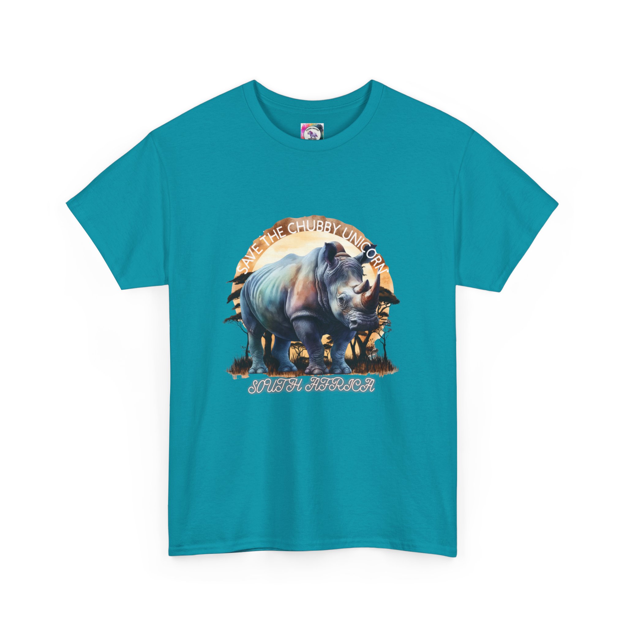 Vintage Rhino Graphic Tee | Comfortable Unisex Heavy Cotton Shirt | Animal Lover Gift | Eco-Friendly Fashion | Nature-Inspired Apparel - Image 38