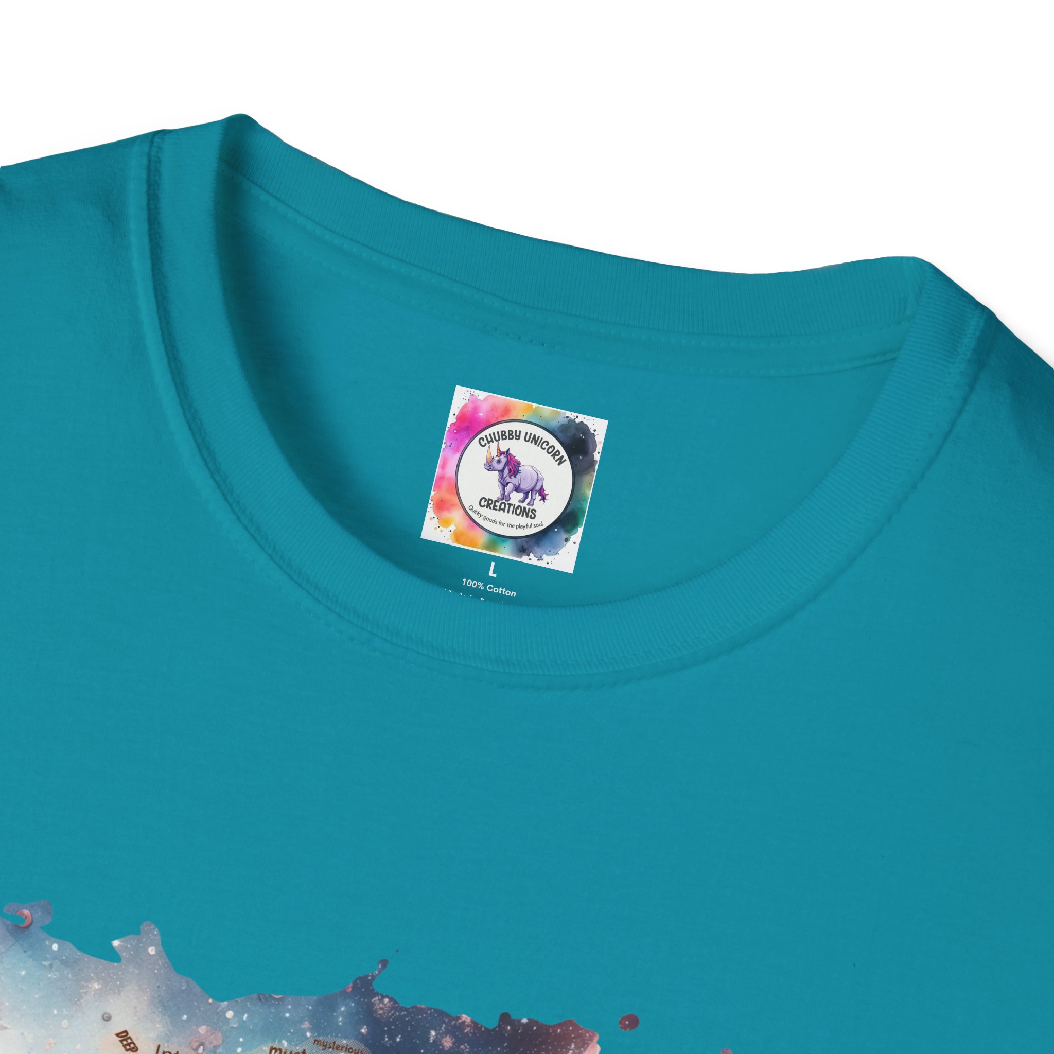 T-Shirt — 'Black Scorpio Queen' Afrocentric Watercolor Portrait Tee - Image 48