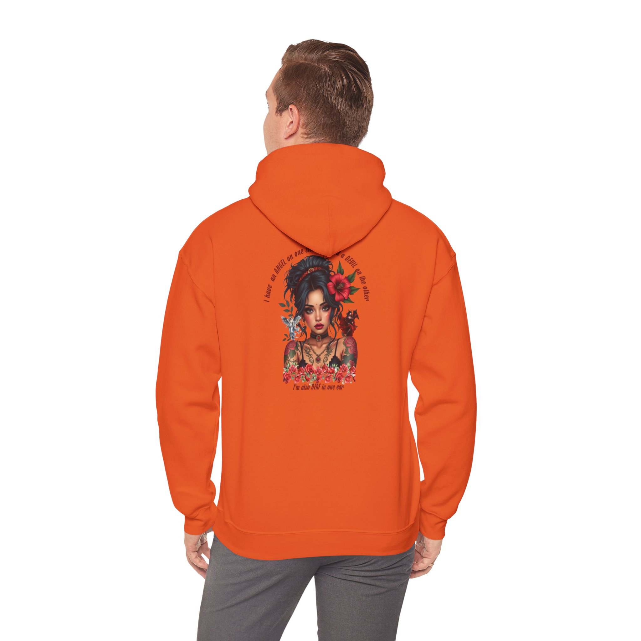 Bohemian Tattoo-Inspired Hoodie, Cozy Sweatshirt for Art Lovers, Casual Fall Outfit, Perfect Gift for Her, Unique Streetwear - Image 25