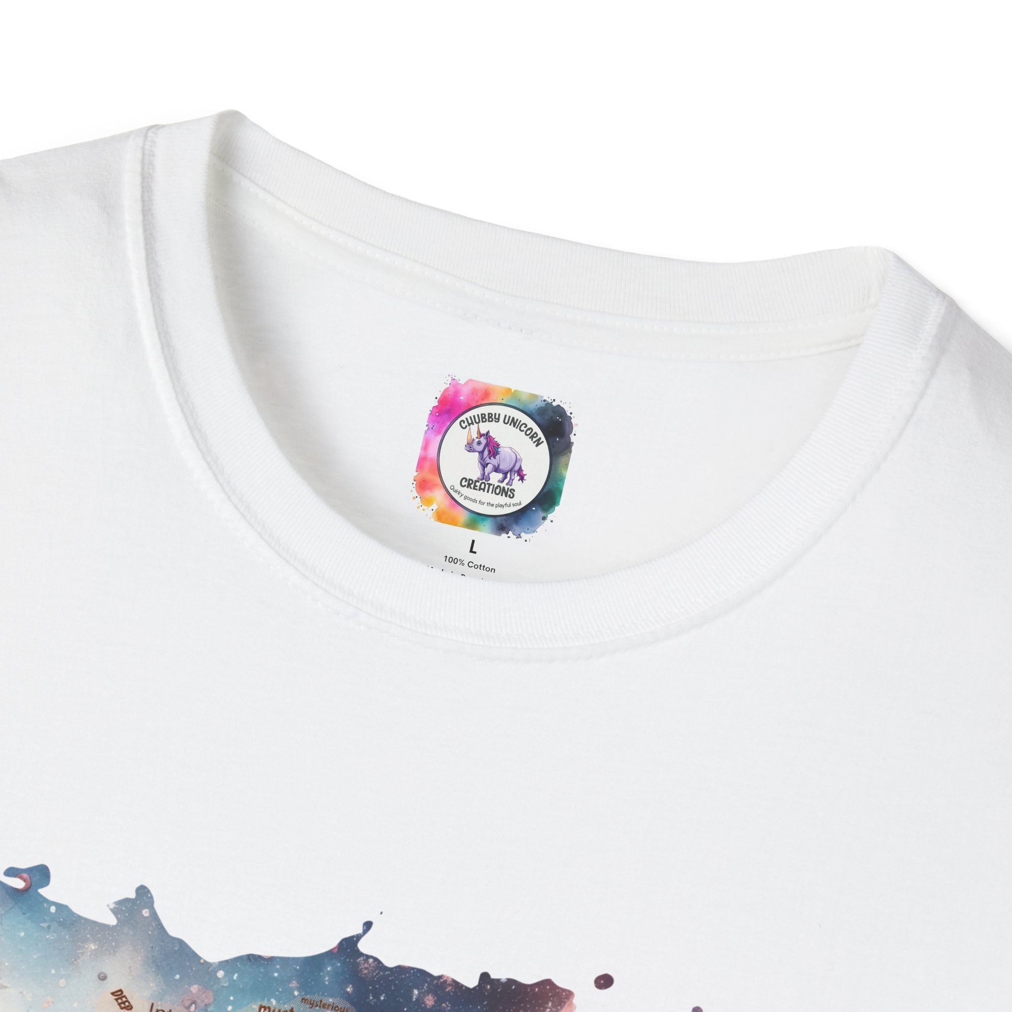 T-Shirt — 'Black Scorpio Queen' Afrocentric Watercolor Portrait Tee - Image 8