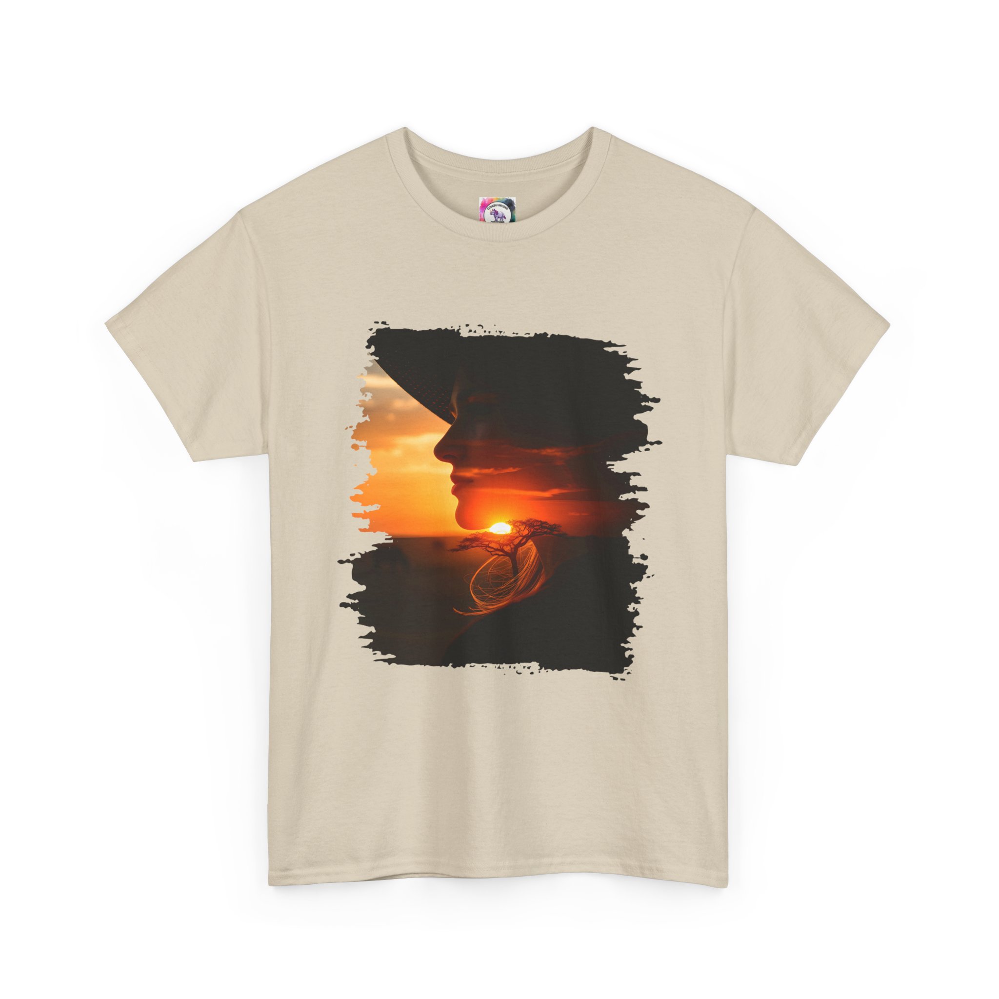Sunset Savannah Silhouette T-Shirt - Image 19