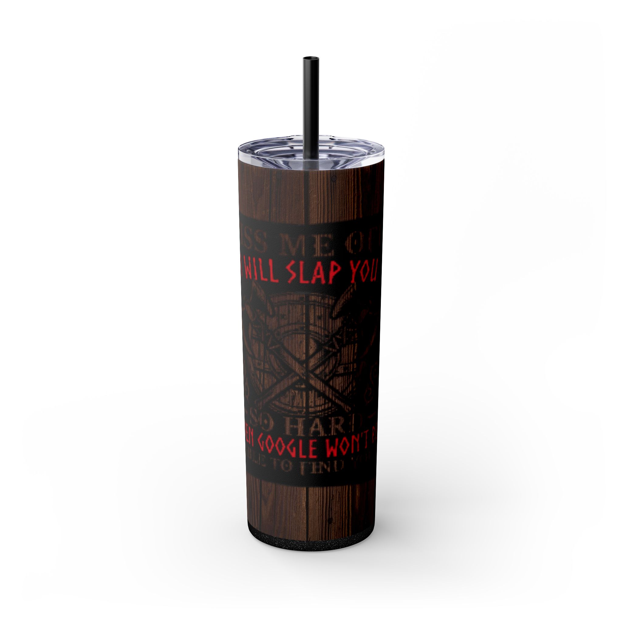 Funny Skinny Tumbler, 20oz | Quirky Drinkware for Coffee Lovers, Gifts for Friends, Funny Kitchen Accessories, Humor for Home - Image 9