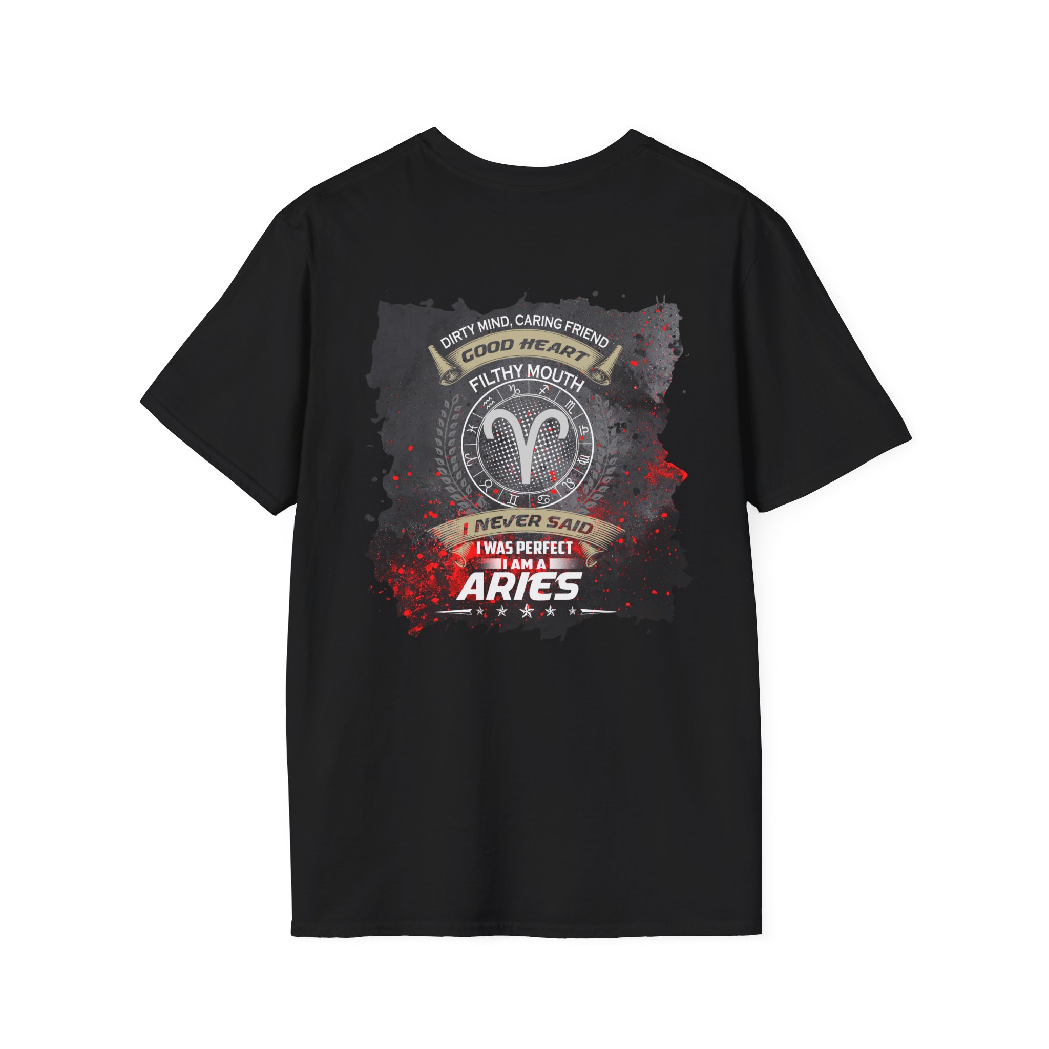 Aries Ram Graphic T-Shirt — Zodiac Sign Tee for Aries Fans - Image 11