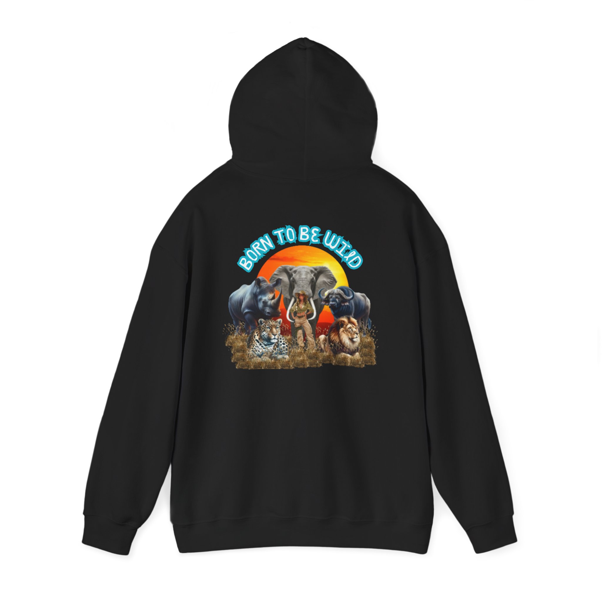 Elephant Lover's Heavy Blend Hoodie, Unisex Sweatshirt, Gift for Animal Lovers, Cozy Apparel, Nature Lover's Fashion, Birthday Gift - Image 13