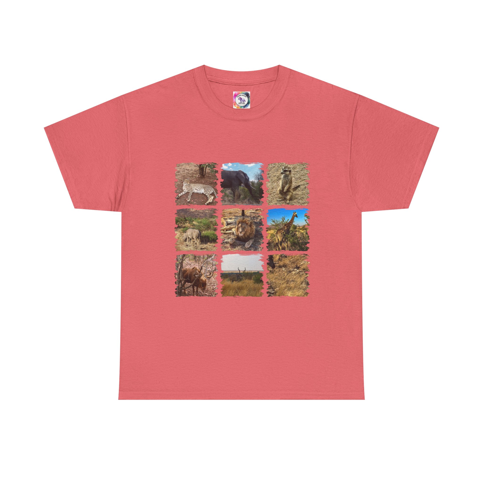 Nature Photo Grid T-Shirt — Scenic Landscape Collage Tee for Outdoor Lovers - Image 9