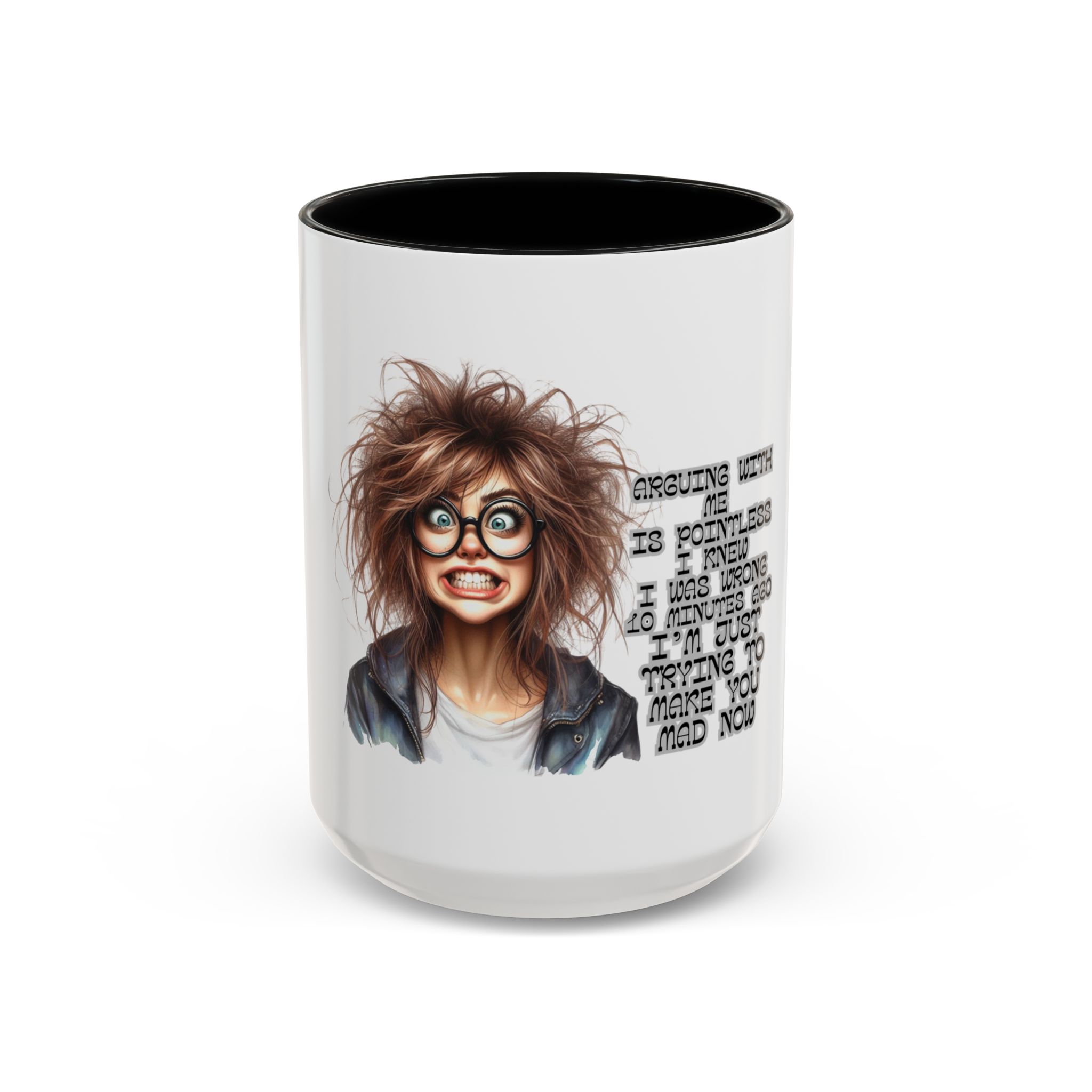 Funny Stressed Girl Accent Coffee Mug — Quirky Office Gift for Coffee Lovers - Image 17