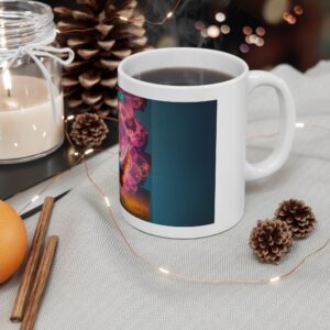 Whimsical Rhino Coffee Mug - Unicorns Are Real, Cute Animal Cup, Gift for Animal Lovers, Fantasy Coffee Cup, Colorful Office Decor