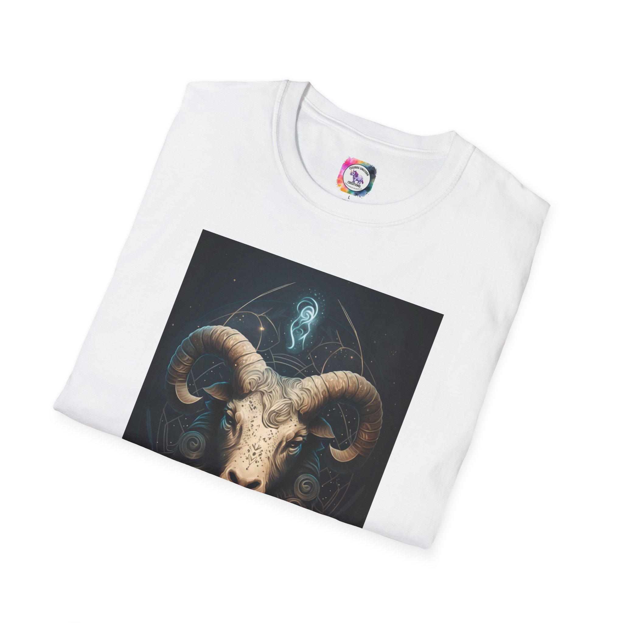 Aries Ram Graphic T-Shirt — Zodiac Sign Tee for Aries Fans - Image 5