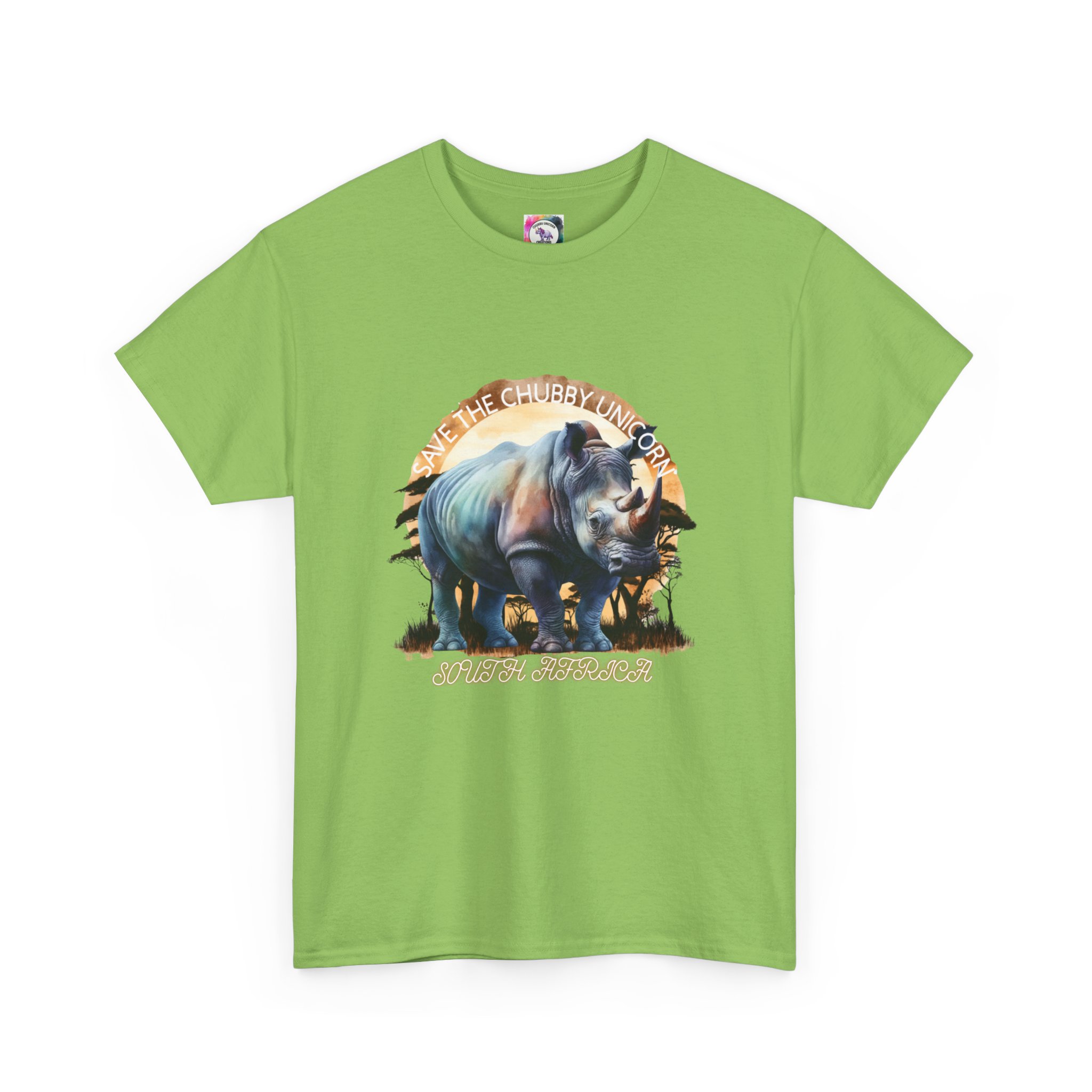 Vintage Rhino Graphic Tee | Comfortable Unisex Heavy Cotton Shirt | Animal Lover Gift | Eco-Friendly Fashion | Nature-Inspired Apparel - Image 33