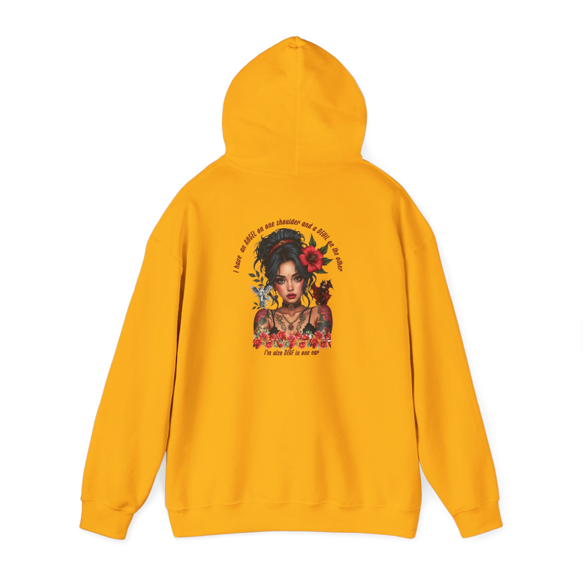 Bohemian Tattoo-Inspired Hoodie, Cozy Sweatshirt for Art Lovers, Casual Fall Outfit, Perfect Gift for Her, Unique Streetwear - Image 18