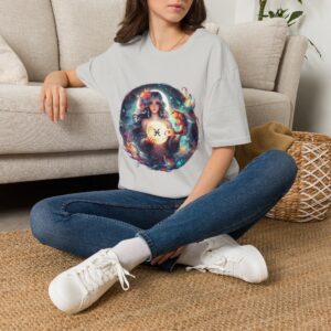 Pisces Woman Zodiac T-Shirt — Astrological Pisces Tee with 'I Am a Pisces Woman' Design