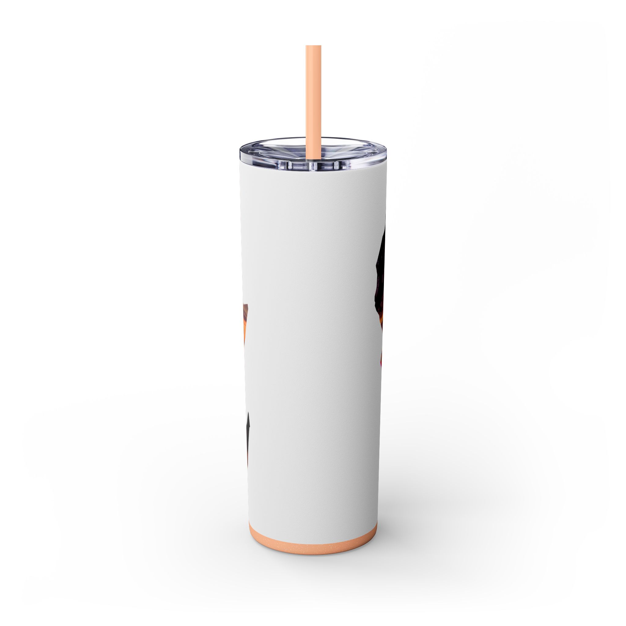 African Sunset Skinny Tumbler with Straw, 20oz | Travel Mug, Yeti Cup, Eco-Friendly Drinkware, Gift for Nature Lovers, Black History Month - Image 38