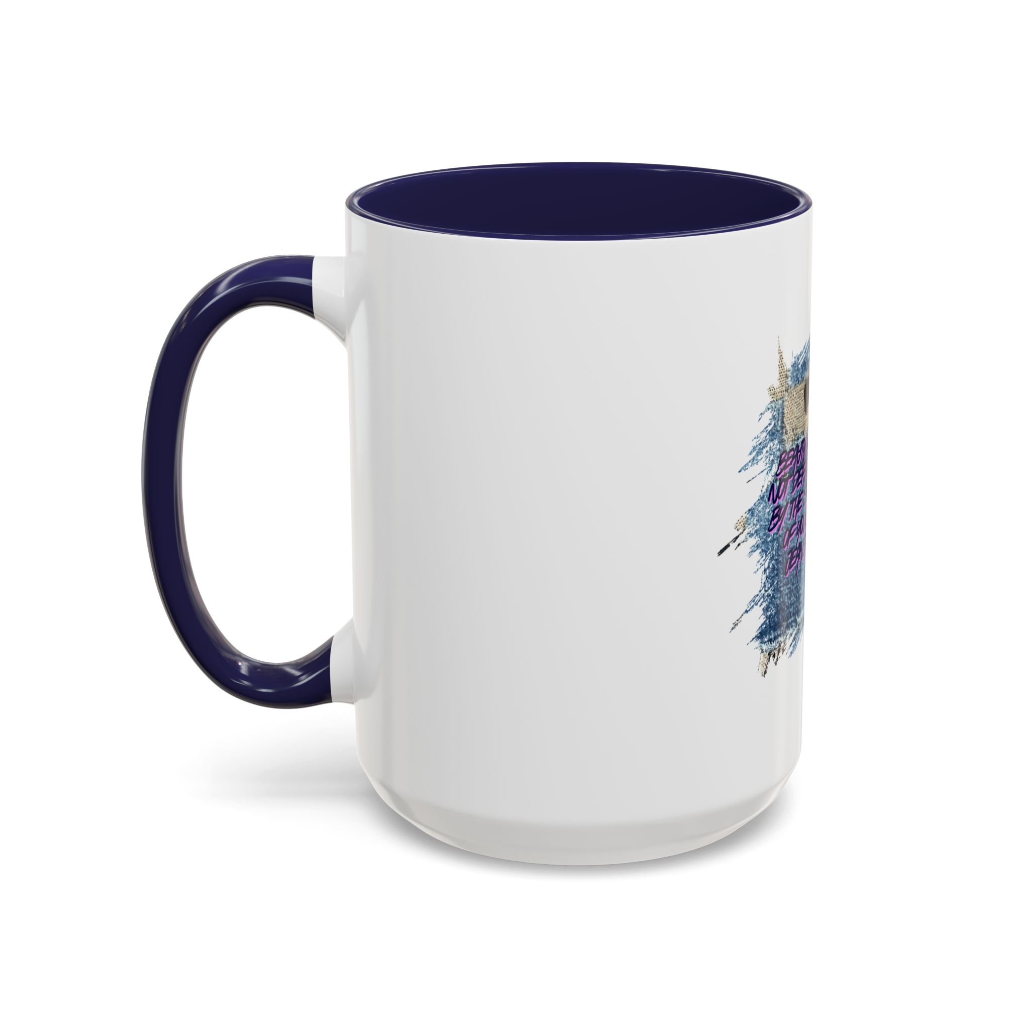 Vintage Pin-Up Coffee Mug — "Beauty is Not Defined by the Size of Your Jeans" Accent Mug - Image 23