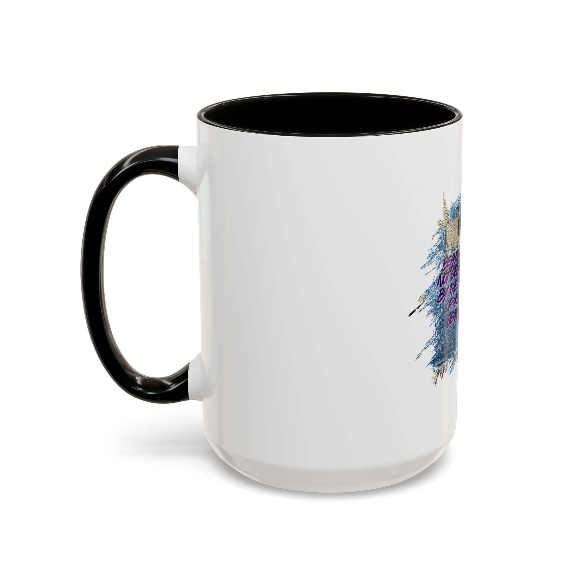 Vintage Pin-Up Coffee Mug — "Beauty is Not Defined by the Size of Your Jeans" Accent Mug - Image 19