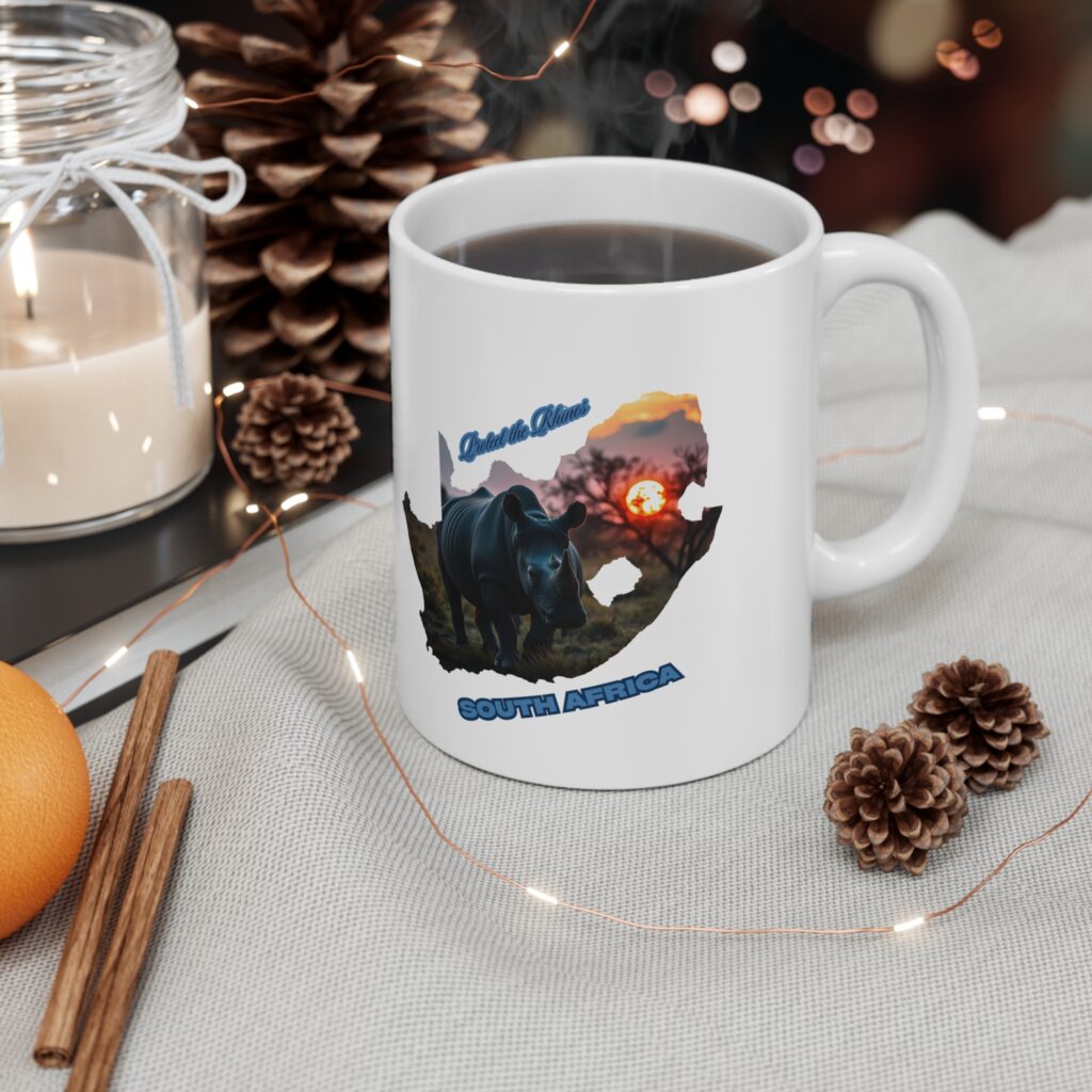 African Wildlife Ceramic Coffee Cups Set, 11oz & 15oz - Unique Gifts for Animal Lovers, Eco-Friendly Mugs, Perfect for Travel [...]