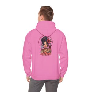 Bohemian Tattoo-Inspired Hoodie, Cozy Sweatshirt for Art Lovers, Casual Fall Outfit, Perfect Gift for Her, Unique Streetwear