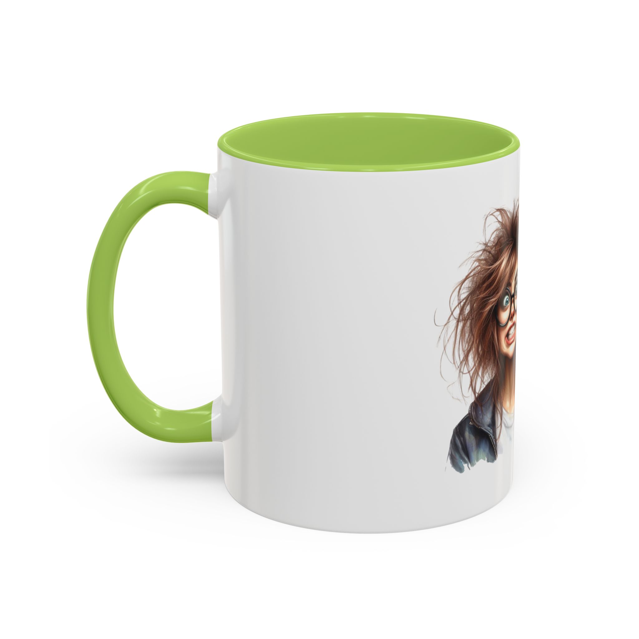 Funny Stressed Girl Accent Coffee Mug — Quirky Office Gift for Coffee Lovers - Image 59