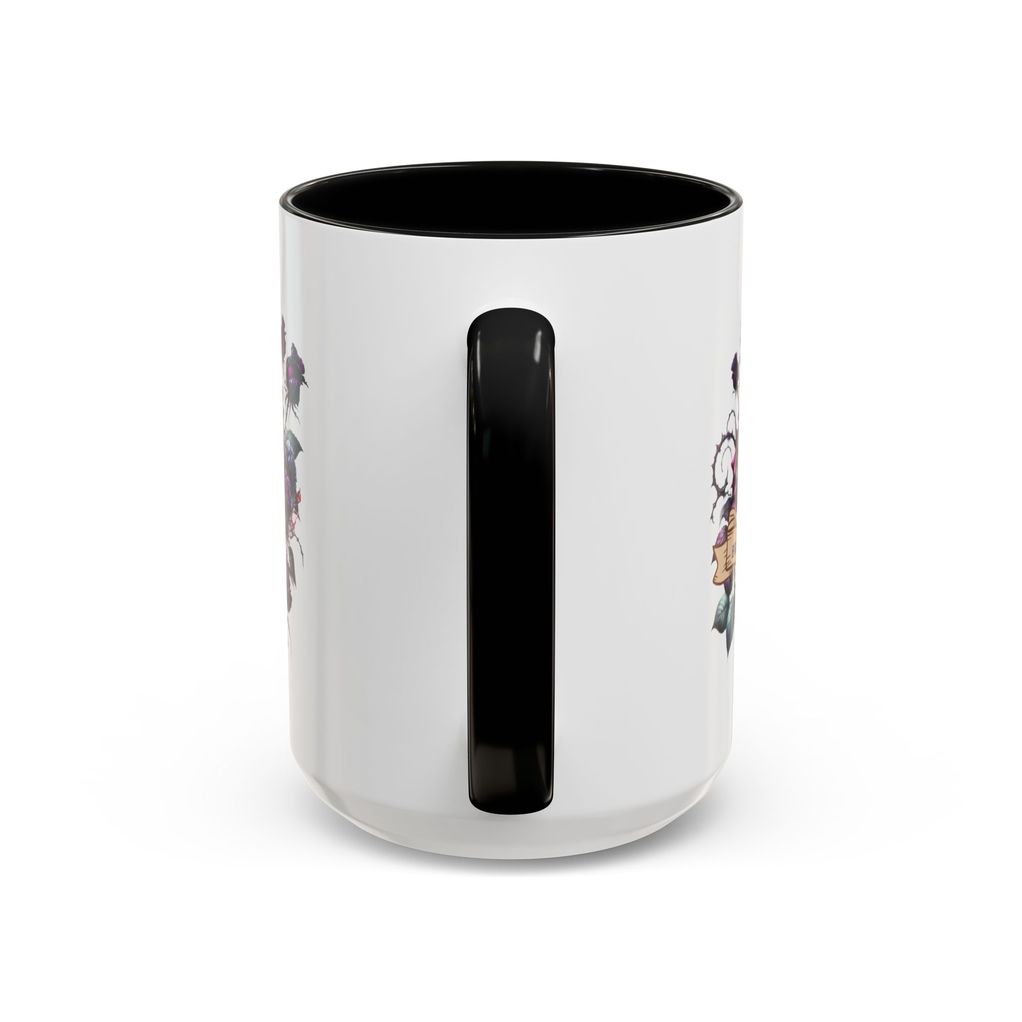 Broken But Beautiful Floral Coffee Mug - Gothic Gift for Tea Lovers, Unique Home Decor, Floral Skull Design, Ceramic Tea Cup, Gothic Mug - Image 20