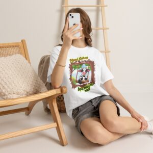 Funny Cow Tee, Unisex Heavy Cotton Tee, Animal Lover Shirt, Casual Gift, Farm-Themed T-Shirt, Quirky Humor Tee, Swinging Cow Design
