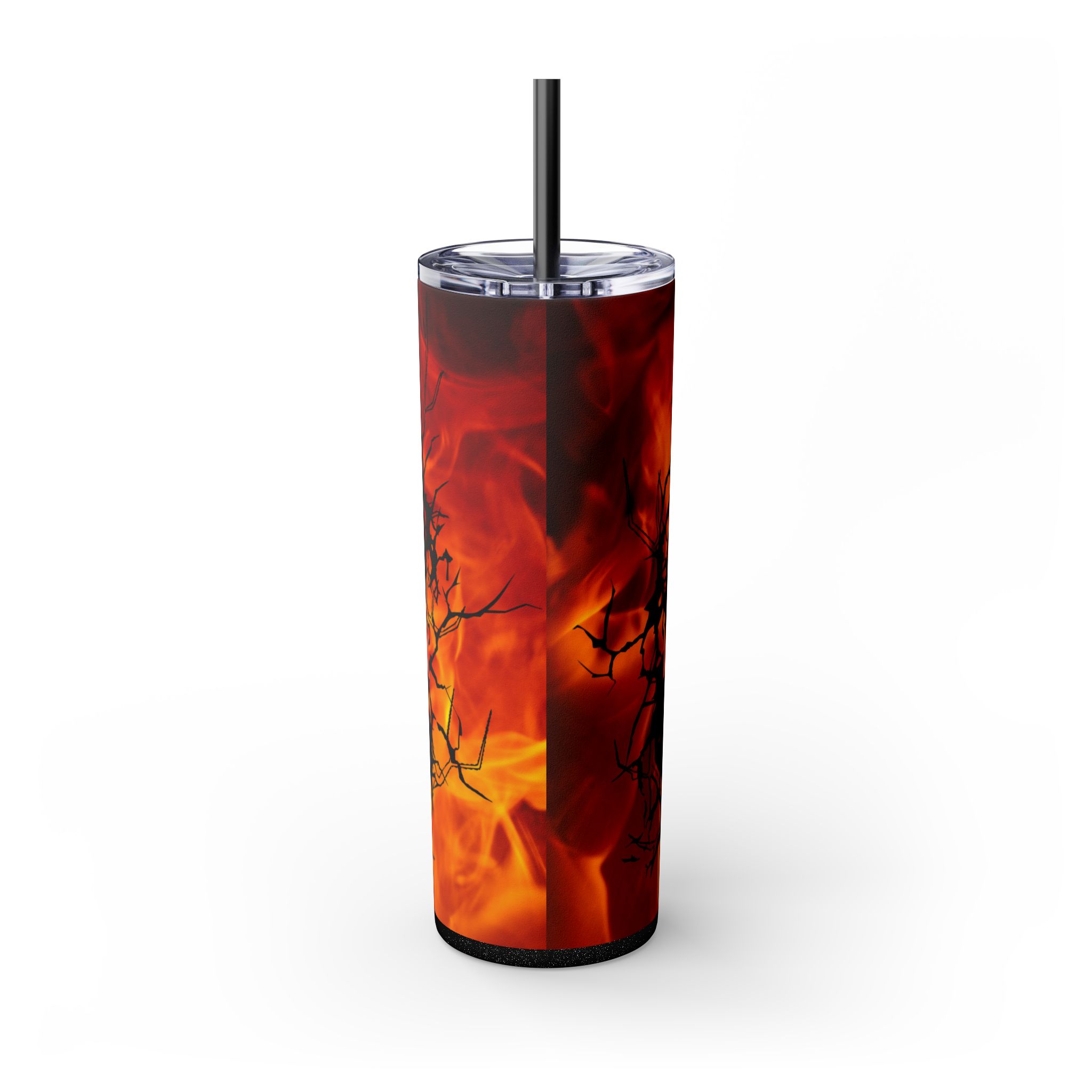 Fiery Phoenix Skinny Tumbler | Inspirational Drinkware, 20oz Travel Mug, Motivational Gift, Coffee Cup, Unique Water Bottle - Image 19