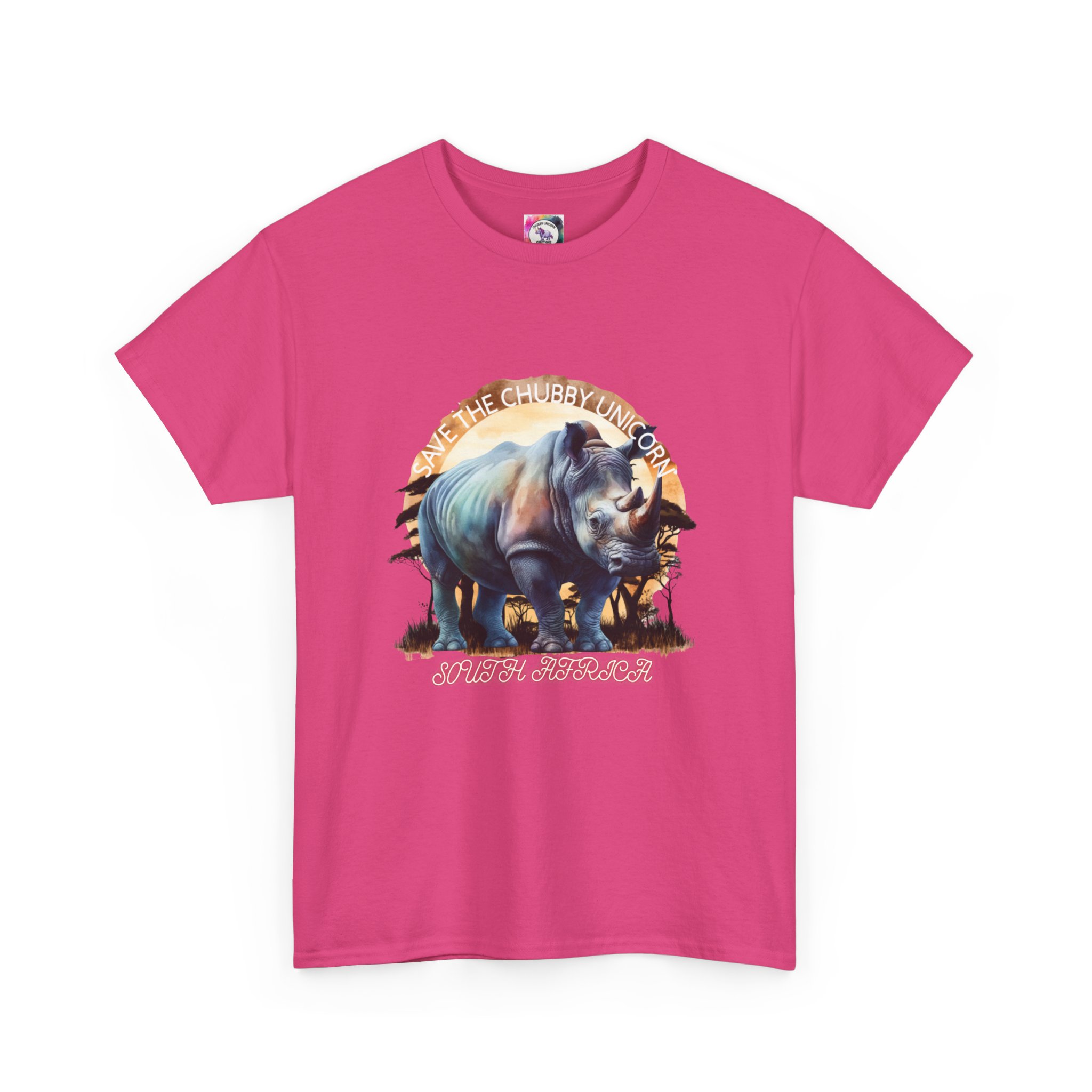 Vintage Rhino Graphic Tee | Comfortable Unisex Heavy Cotton Shirt | Animal Lover Gift | Eco-Friendly Fashion | Nature-Inspired Apparel - Image 53