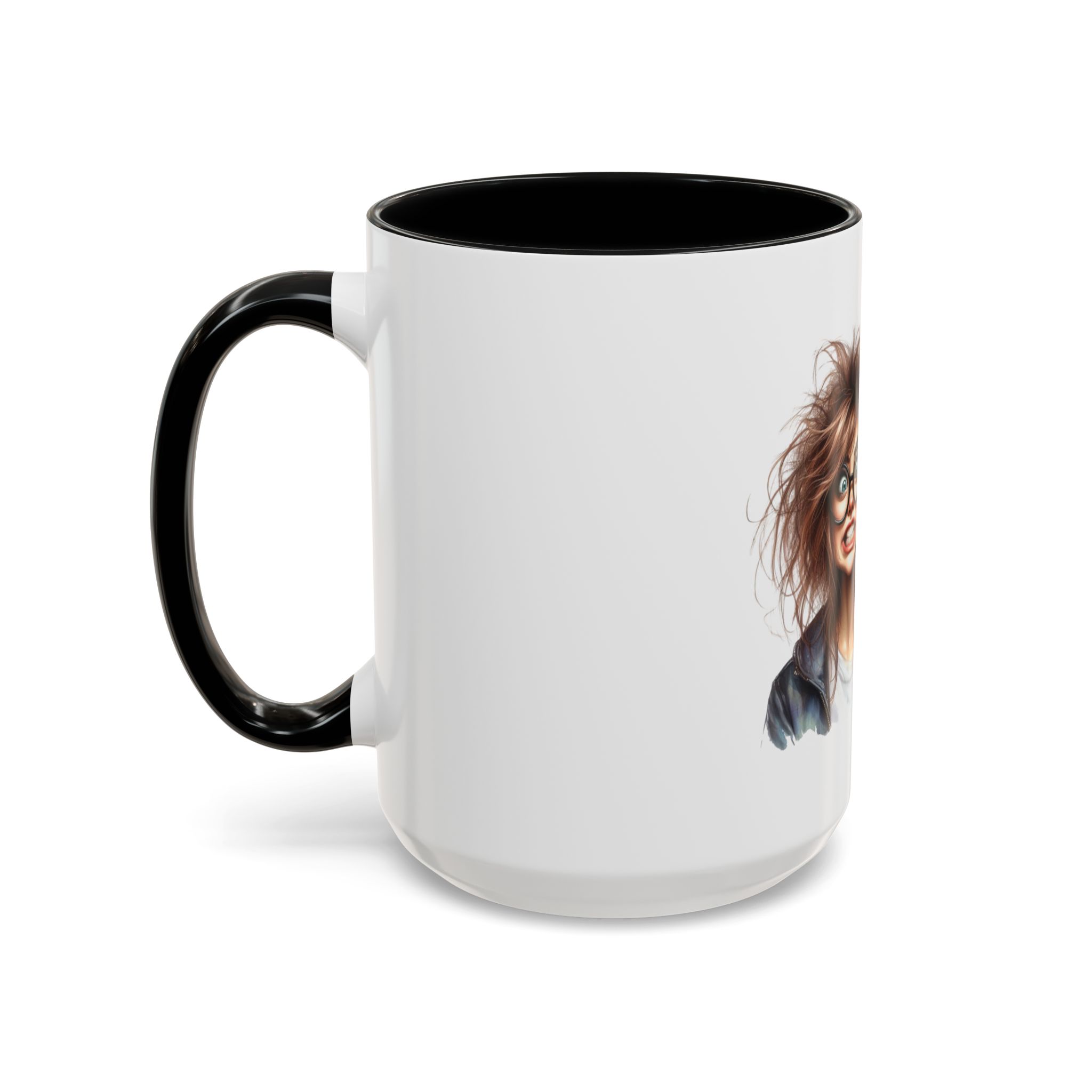 Funny Stressed Girl Accent Coffee Mug — Quirky Office Gift for Coffee Lovers - Image 19