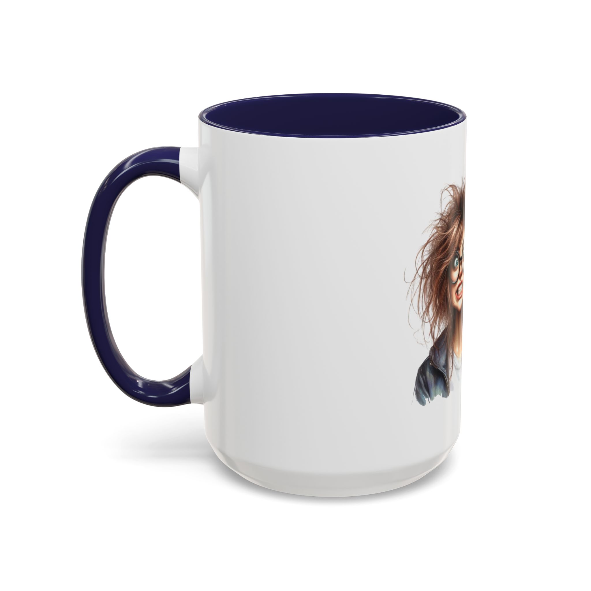 Funny Stressed Girl Accent Coffee Mug — Quirky Office Gift for Coffee Lovers - Image 23