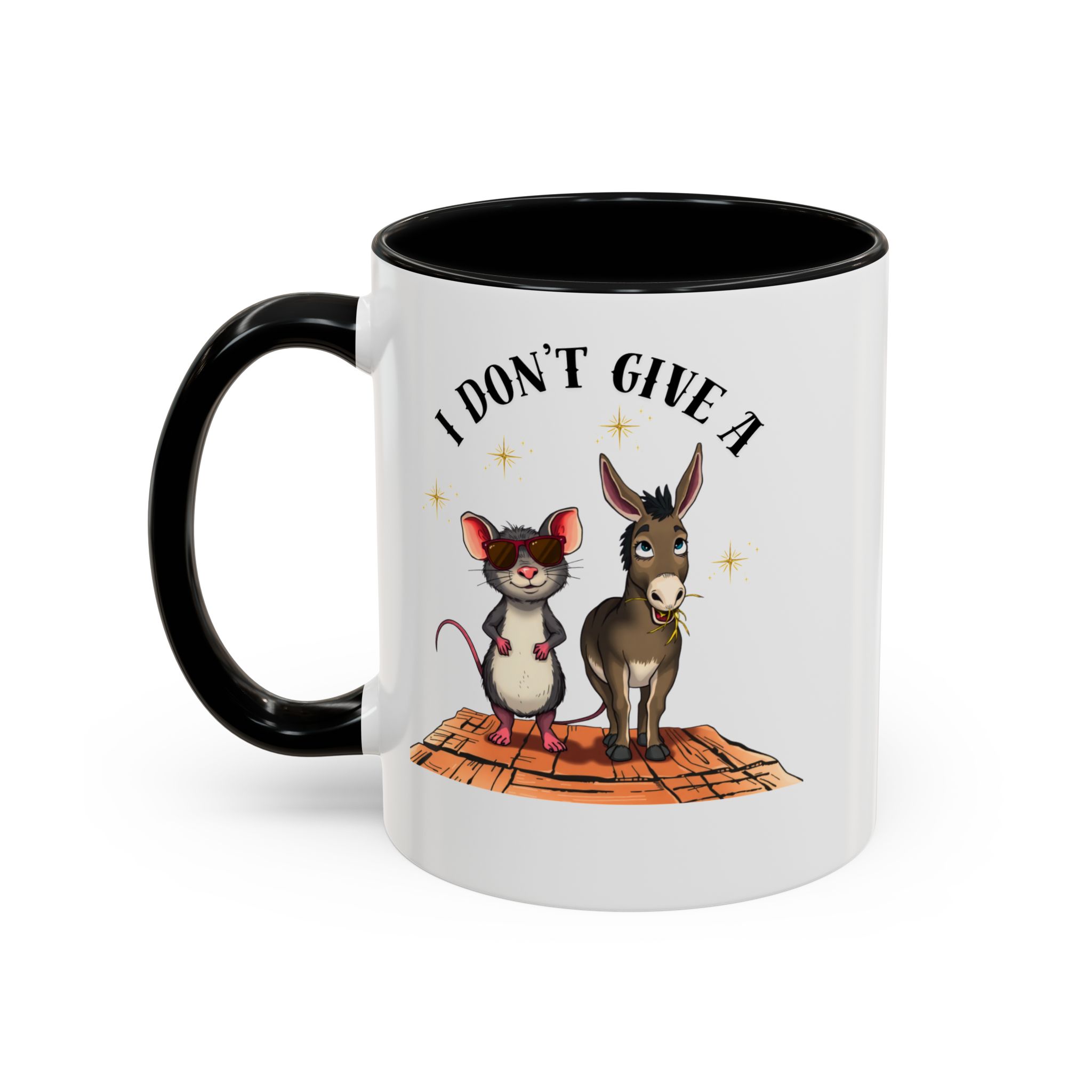 Funny Animal Mug - I Don't Give a Rat's Ass - Image 3