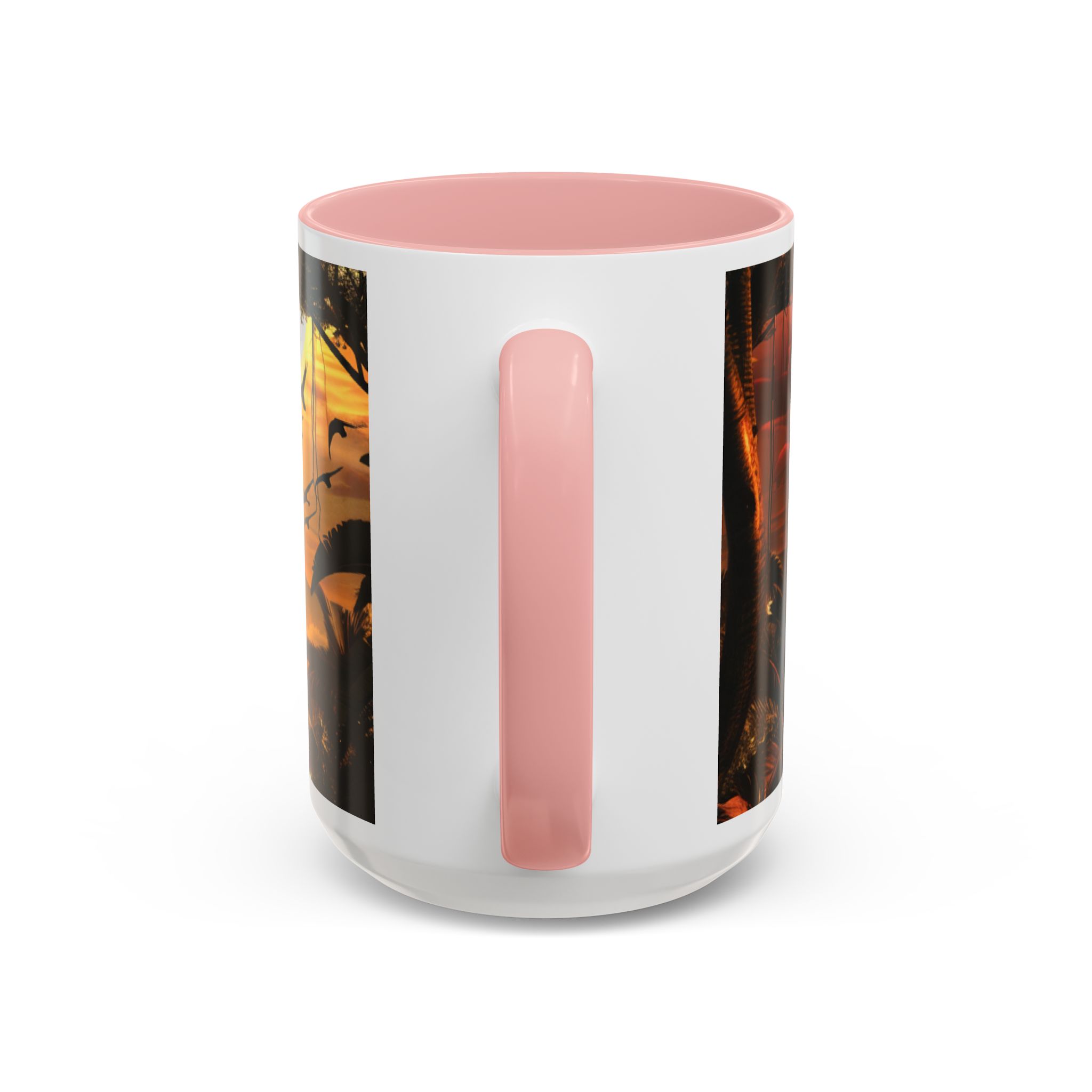 Wildlife Collage Accent Coffee Mug — Rustic Safari Animal Photo Design (11/15 oz) - Image 28