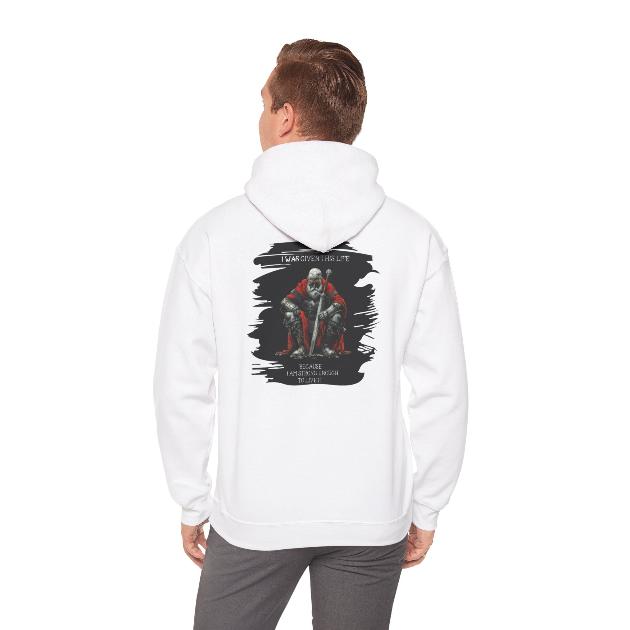 Edgy Graphic Hoodie - Unisex Sweatshirt for Casual Wear, Gifts, Cozy Outfits, Streetwear, Hip Hop Style - Image 10