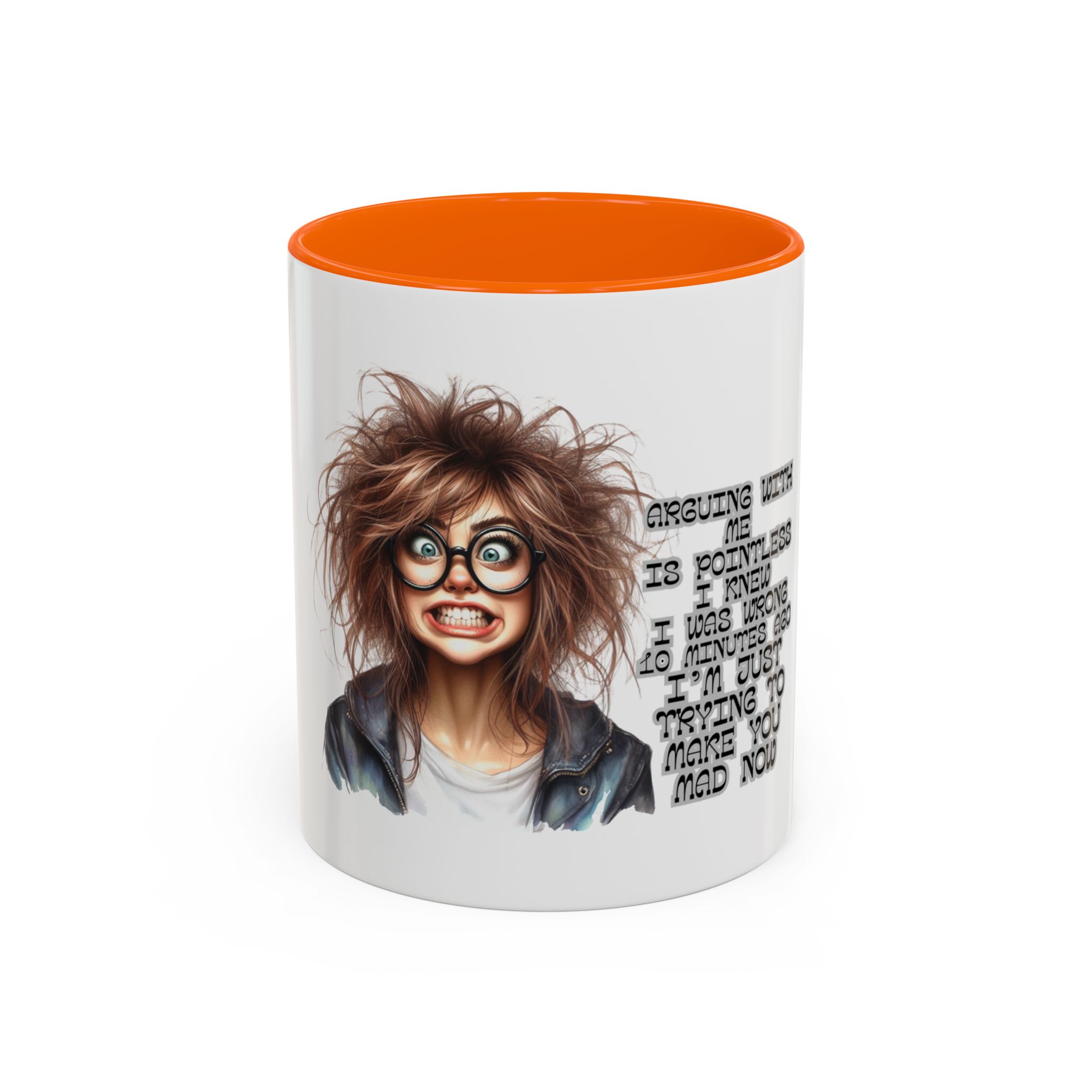 Funny Stressed Girl Accent Coffee Mug — Quirky Office Gift for Coffee Lovers - Image 41