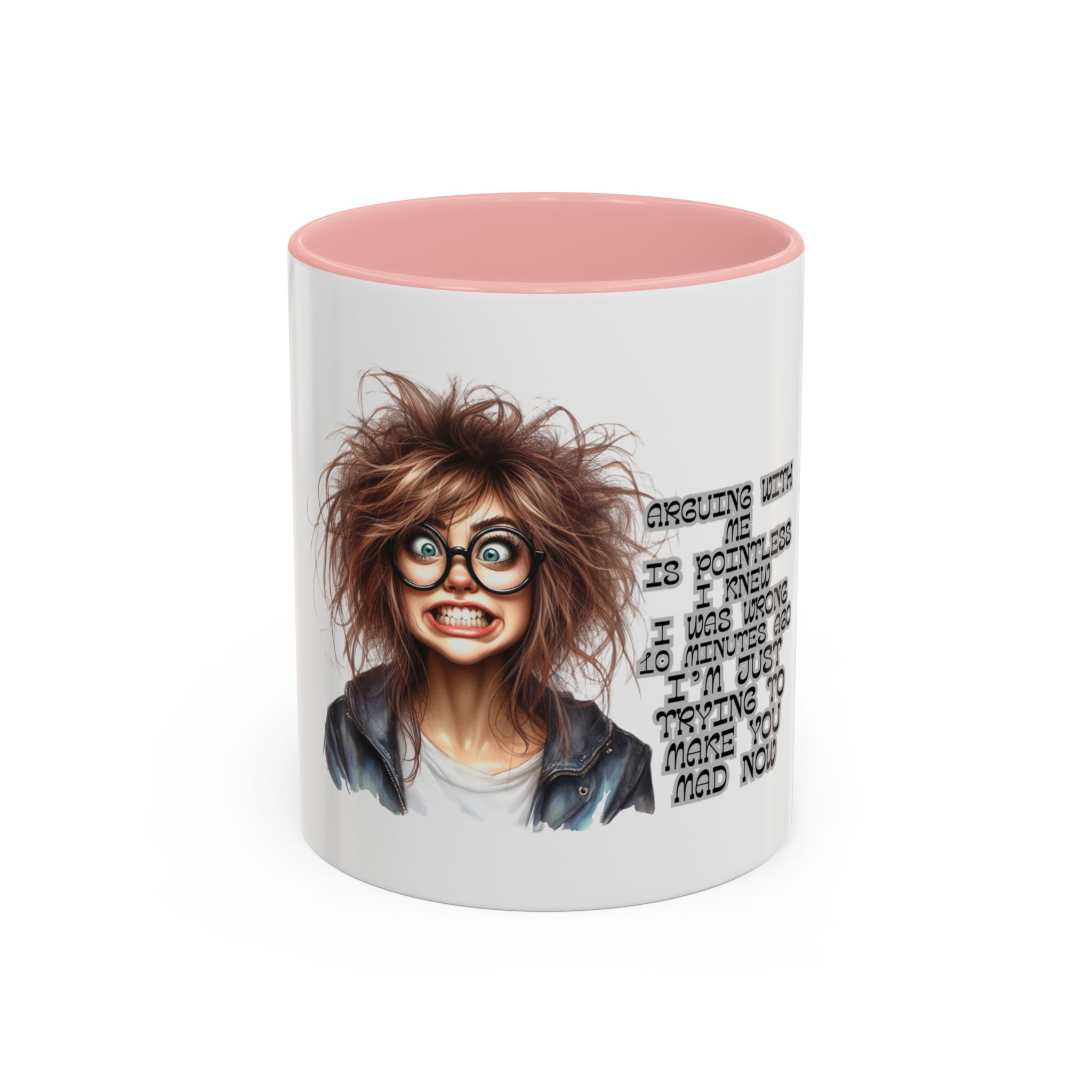 Funny Stressed Girl Accent Coffee Mug — Quirky Office Gift for Coffee Lovers - Image 9