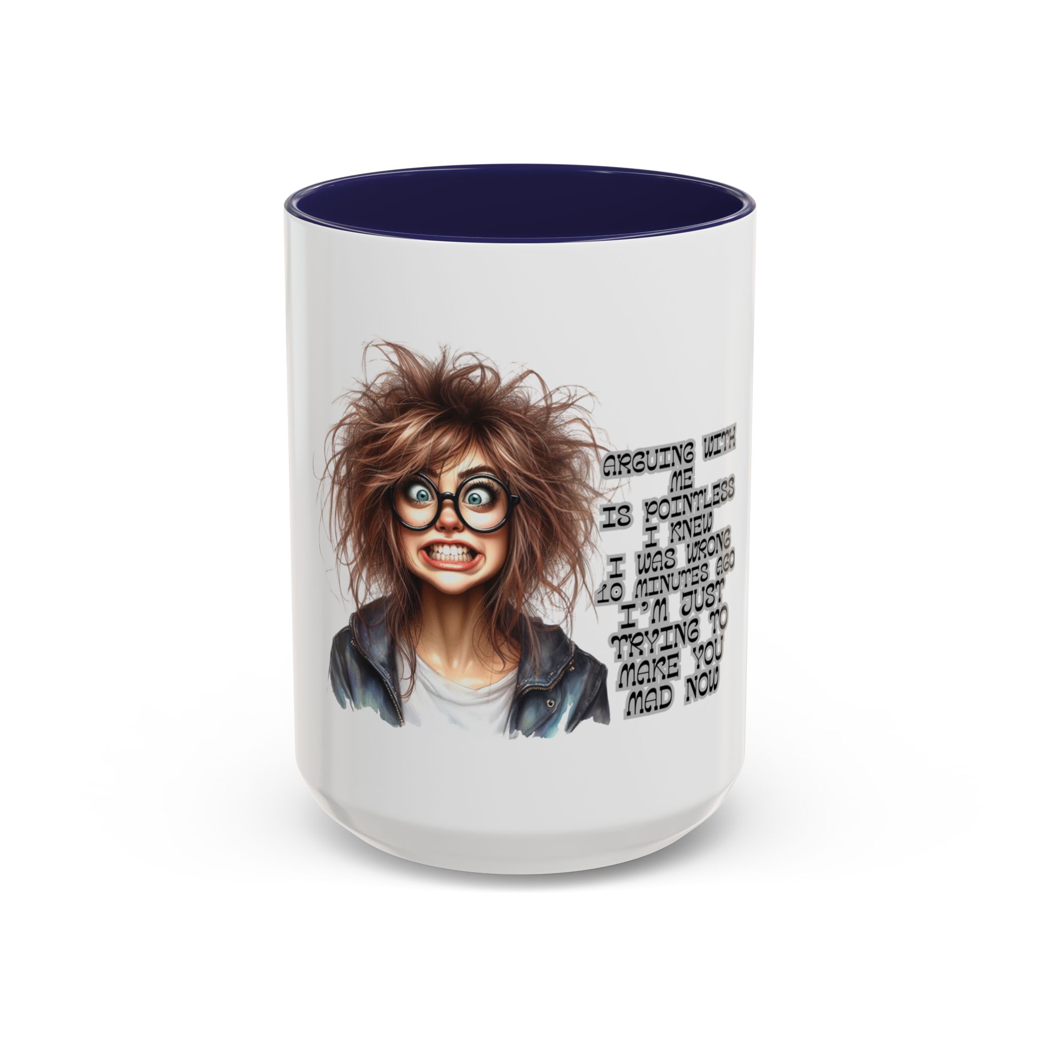 Funny Stressed Girl Accent Coffee Mug — Quirky Office Gift for Coffee Lovers - Image 21