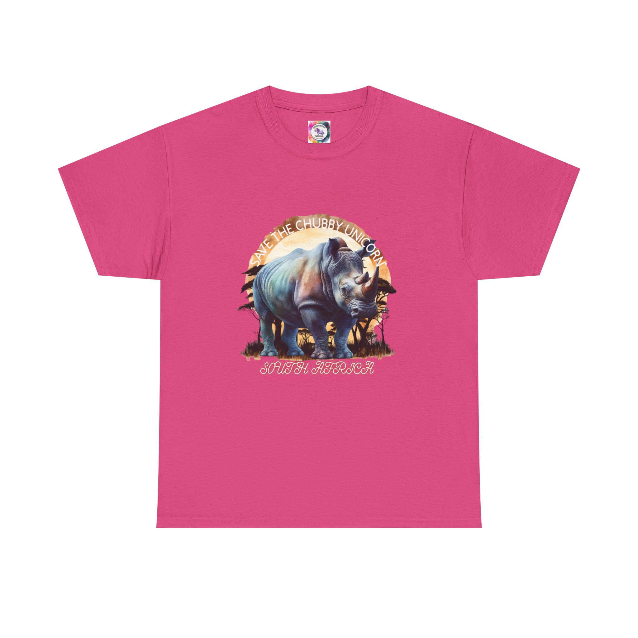 Vintage Rhino Graphic Tee | Comfortable Unisex Heavy Cotton Shirt | Animal Lover Gift | Eco-Friendly Fashion | Nature-Inspired Apparel - Image 51