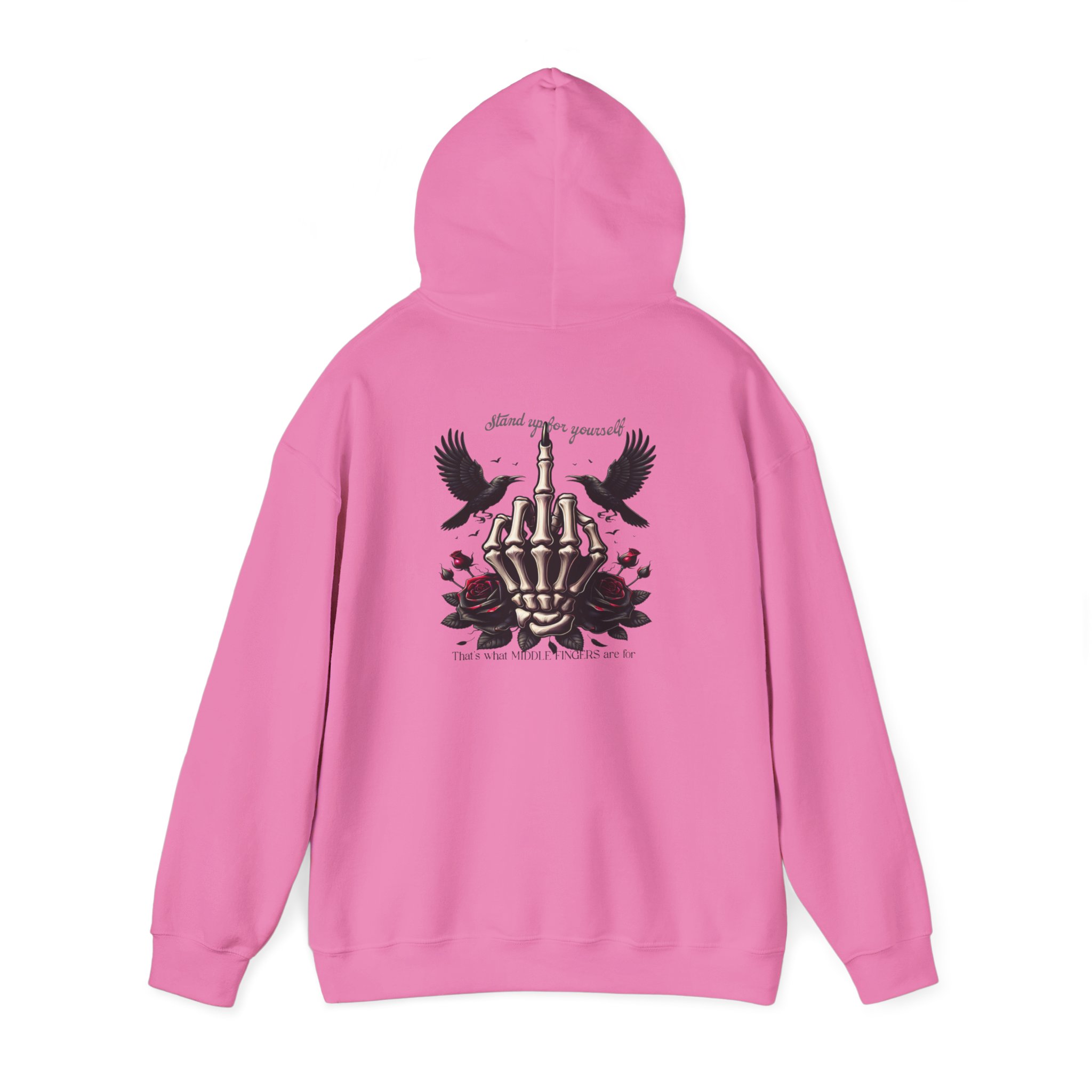 Gothic Skeleton Hoodie, Unisex Heavy Blend™ Sweatshirt for Halloween, Casual Wear, Gothic Fashion, Unique Gift, Streetwear - Image 19