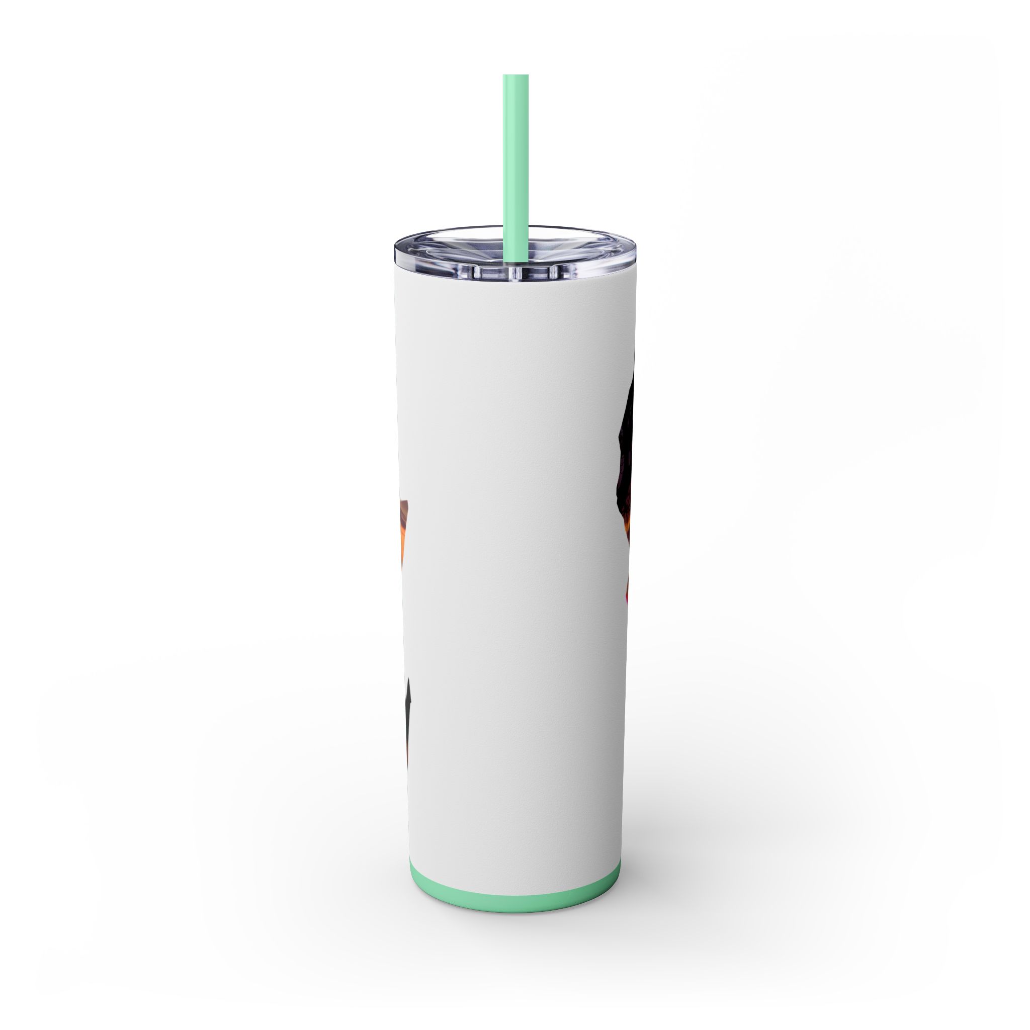 African Sunset Skinny Tumbler with Straw, 20oz | Travel Mug, Yeti Cup, Eco-Friendly Drinkware, Gift for Nature Lovers, Black History Month - Image 53