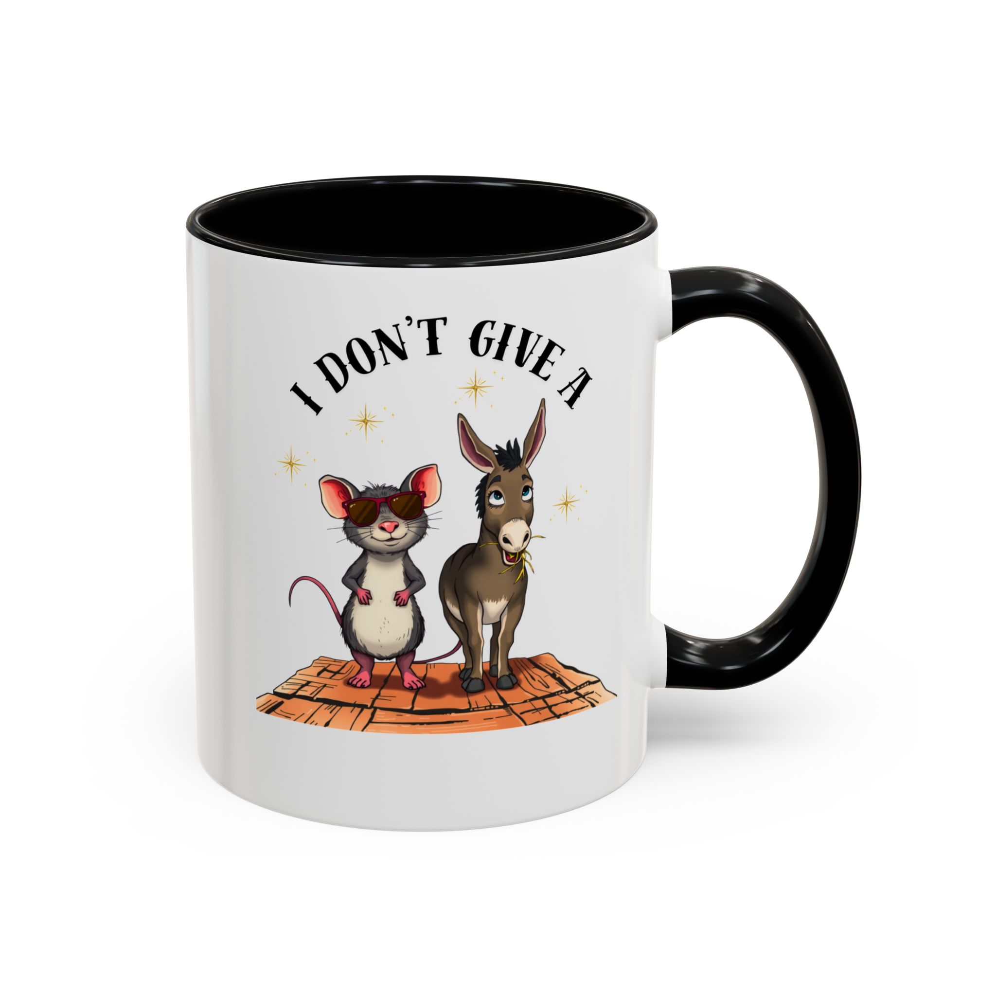 Funny Animal Mug - I Don't Give a Rat's Ass - Image 2