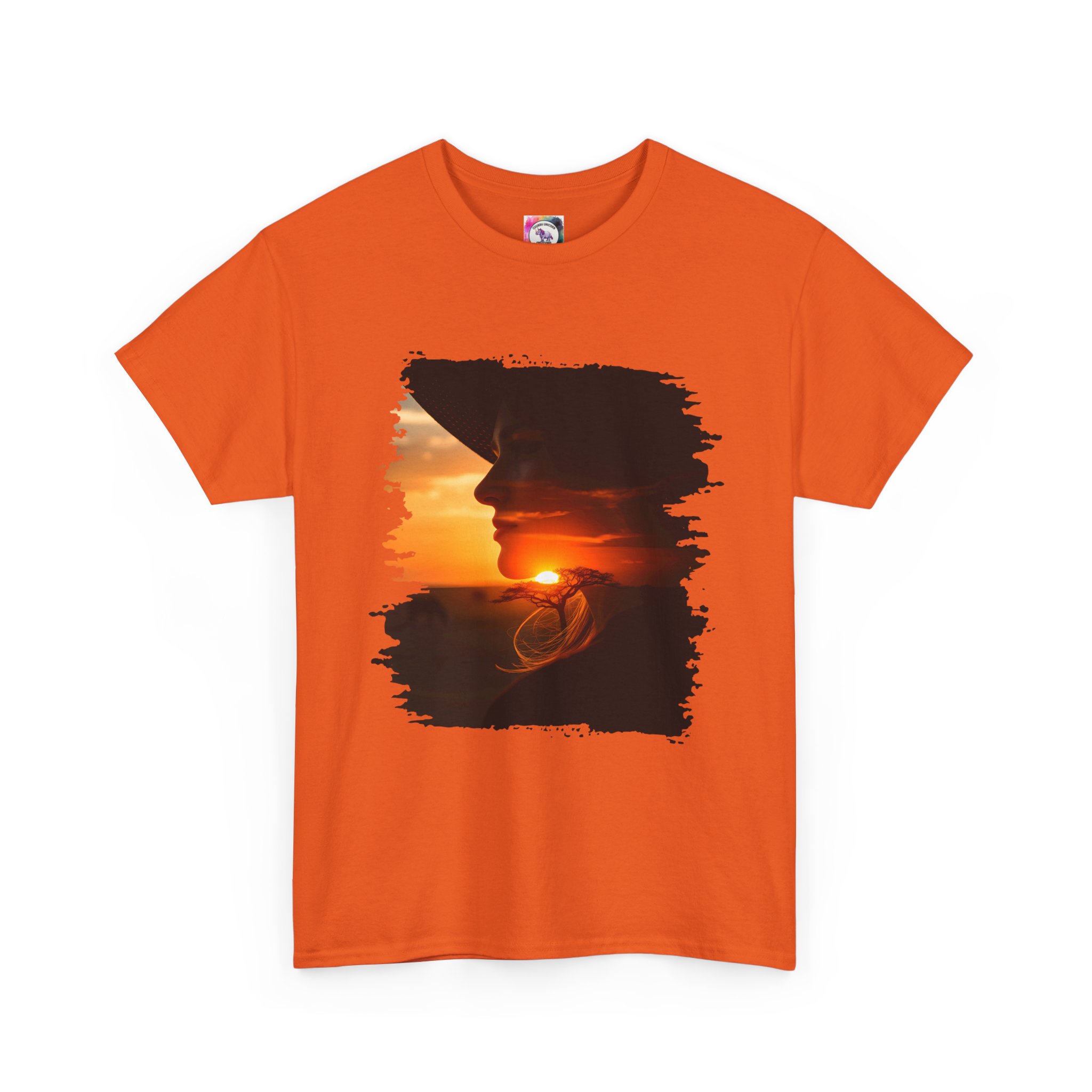 Sunset Savannah Silhouette T-Shirt - Image 27