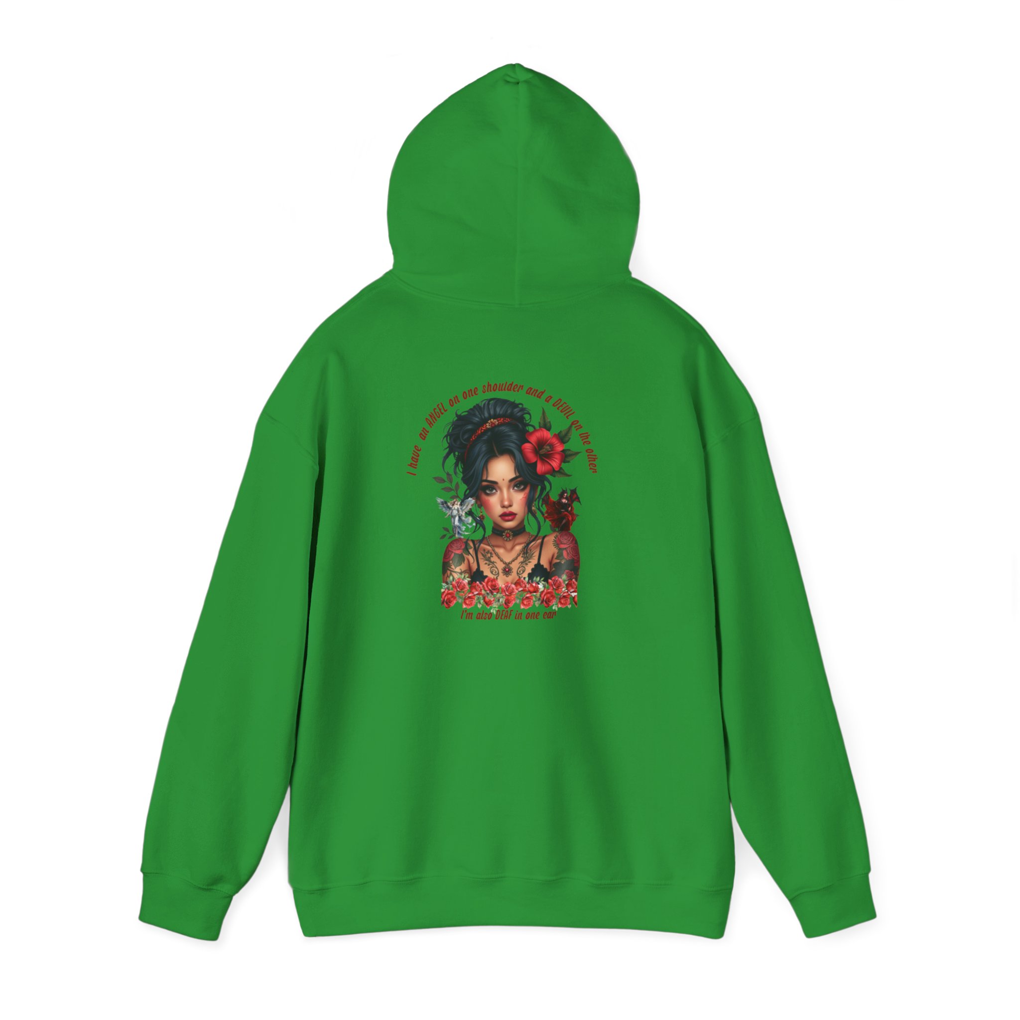 Bohemian Tattoo-Inspired Hoodie, Cozy Sweatshirt for Art Lovers, Casual Fall Outfit, Perfect Gift for Her, Unique Streetwear - Image 28